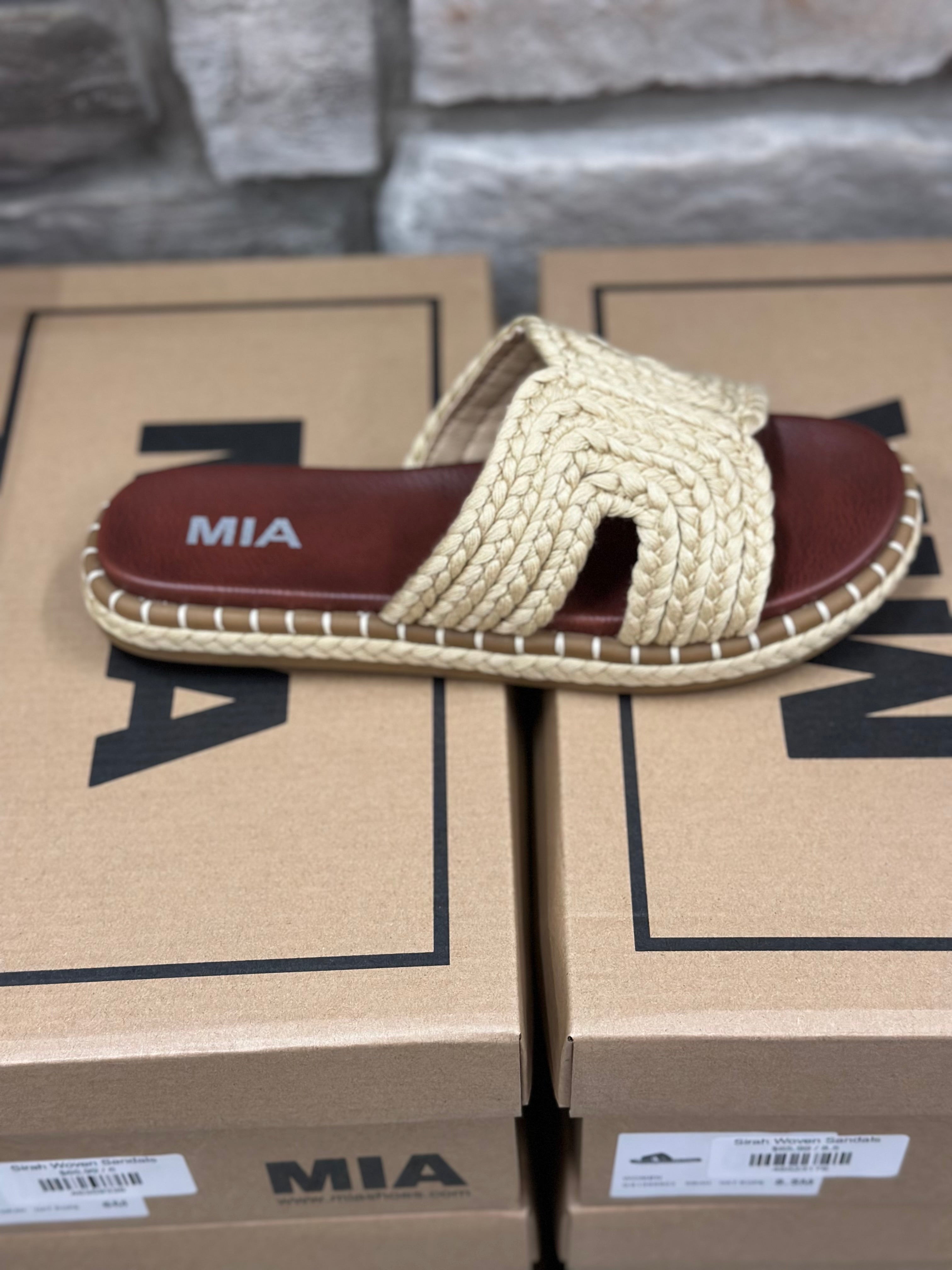 Sirah Woven Sandals Shoes - Sandals MIA