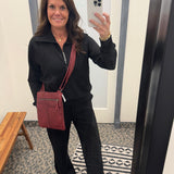 Black Caroline Pullover Top - Sweatshirt THREAD & SUPPLY