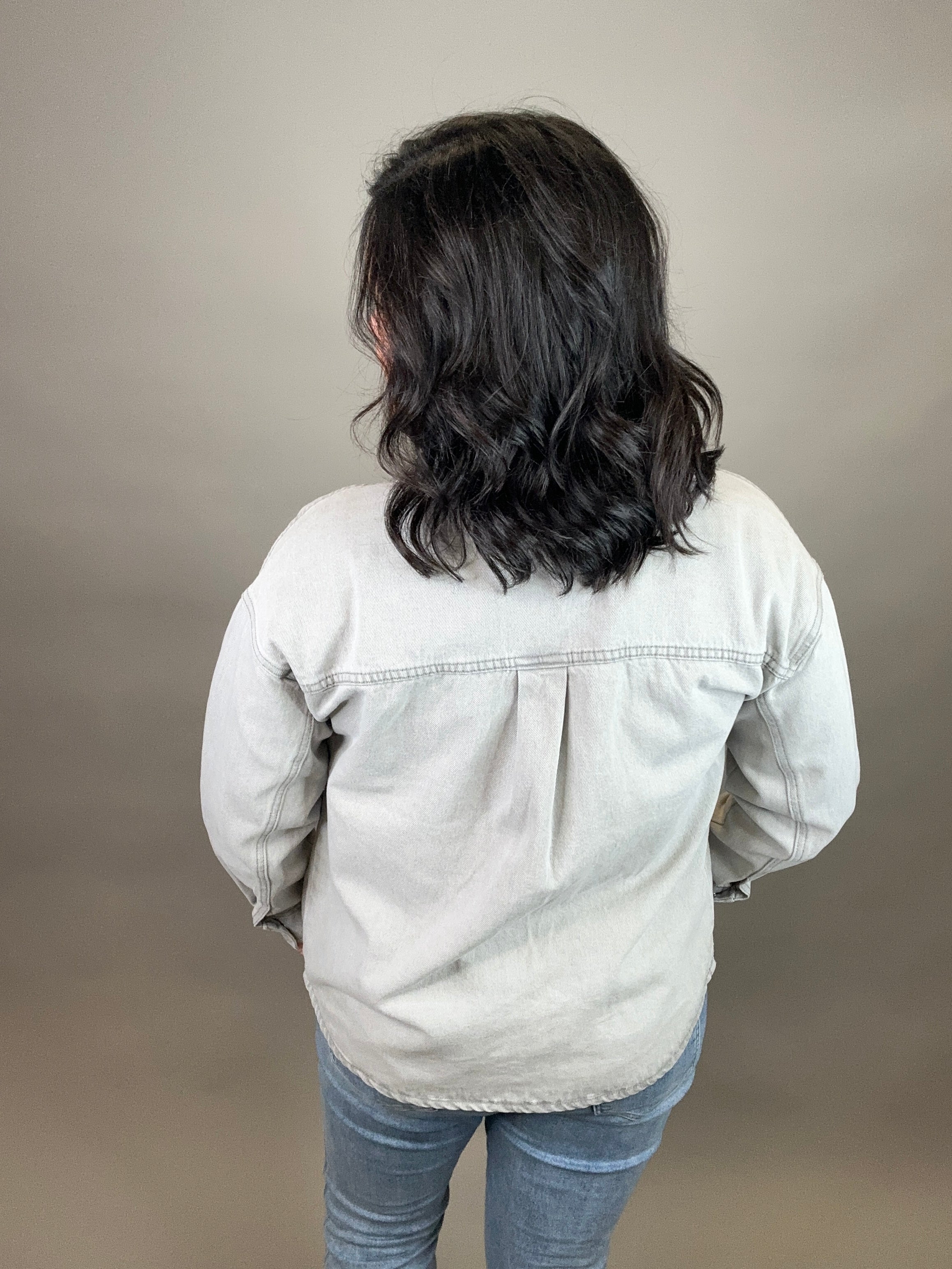 Grey Wash Etta Shirt Tops - Button Ups THREAD & SUPPLY
