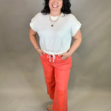 Tangerine Meg Wide Leg Jeans Bottoms - Pants KUT FROM THE KLOTH
