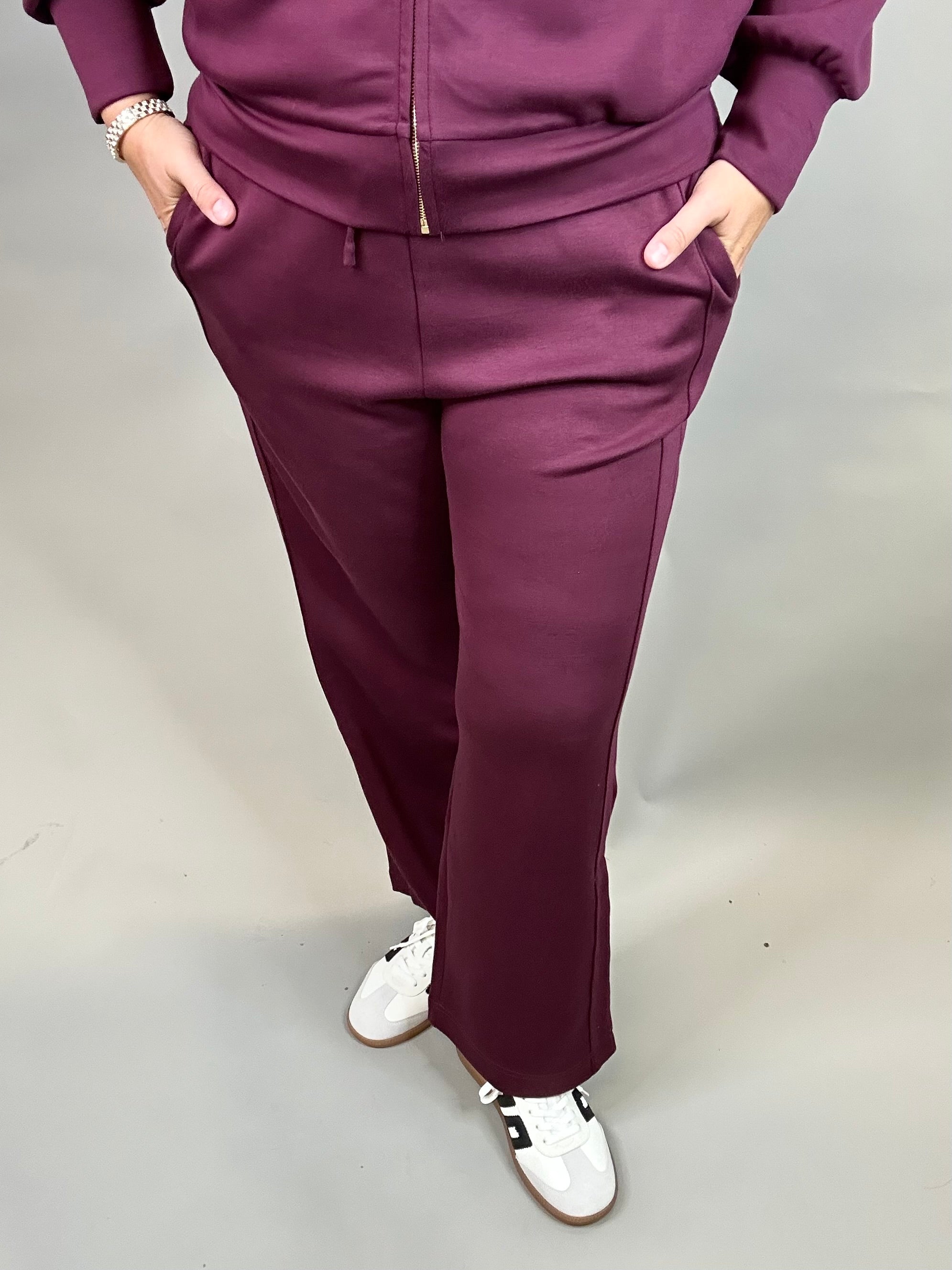 Port Tru Side Wide Leg Pant Bottoms - Pants P.CILL