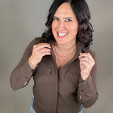 Fudge Janessa Shirt Tops - Button Ups THREAD & SUPPLY
