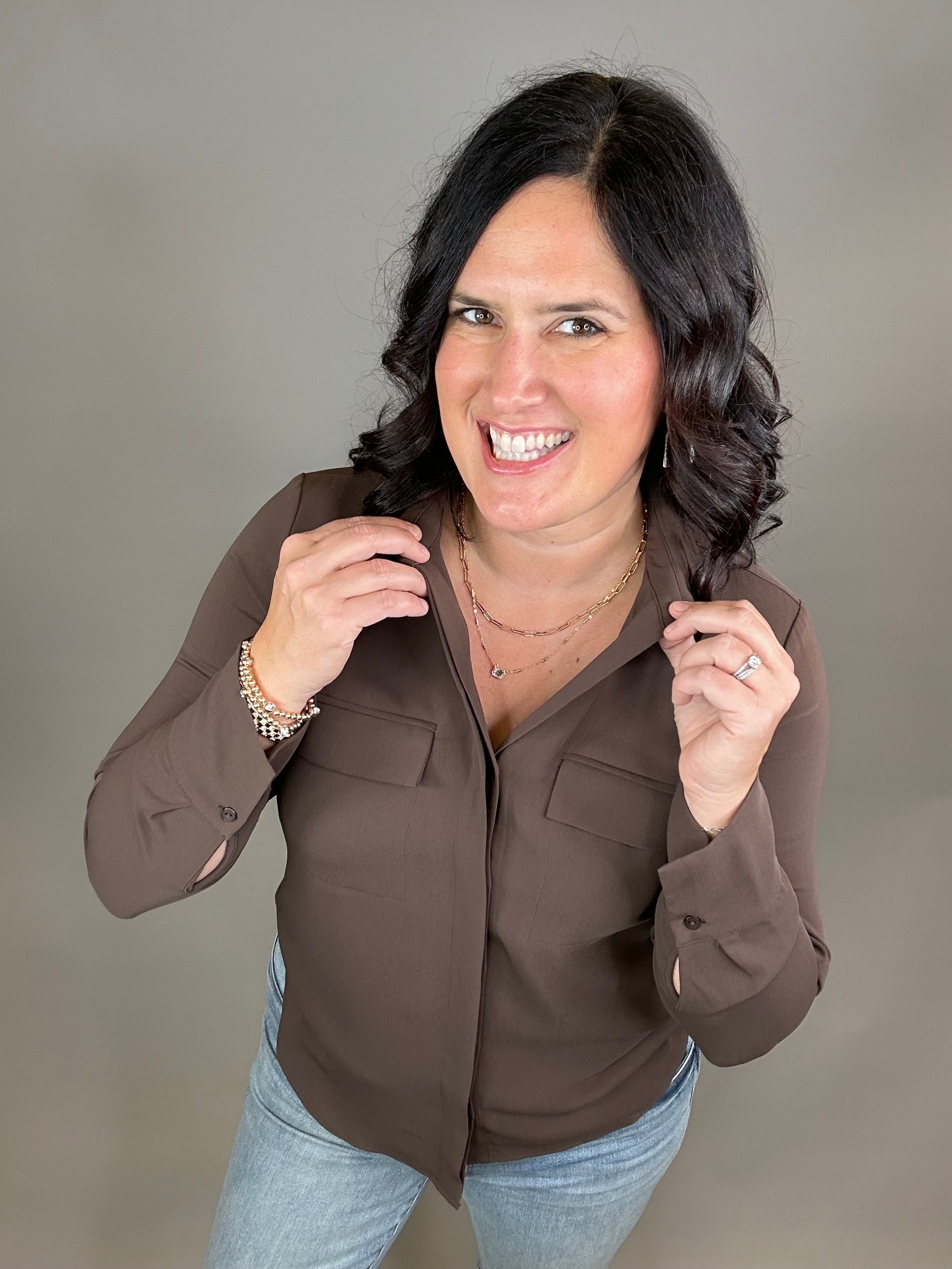 Fudge Janessa Shirt Tops - Button Ups THREAD & SUPPLY