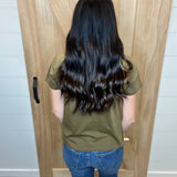 Dark Olive Asher Tee Top - Tee THREAD & SUPPLY