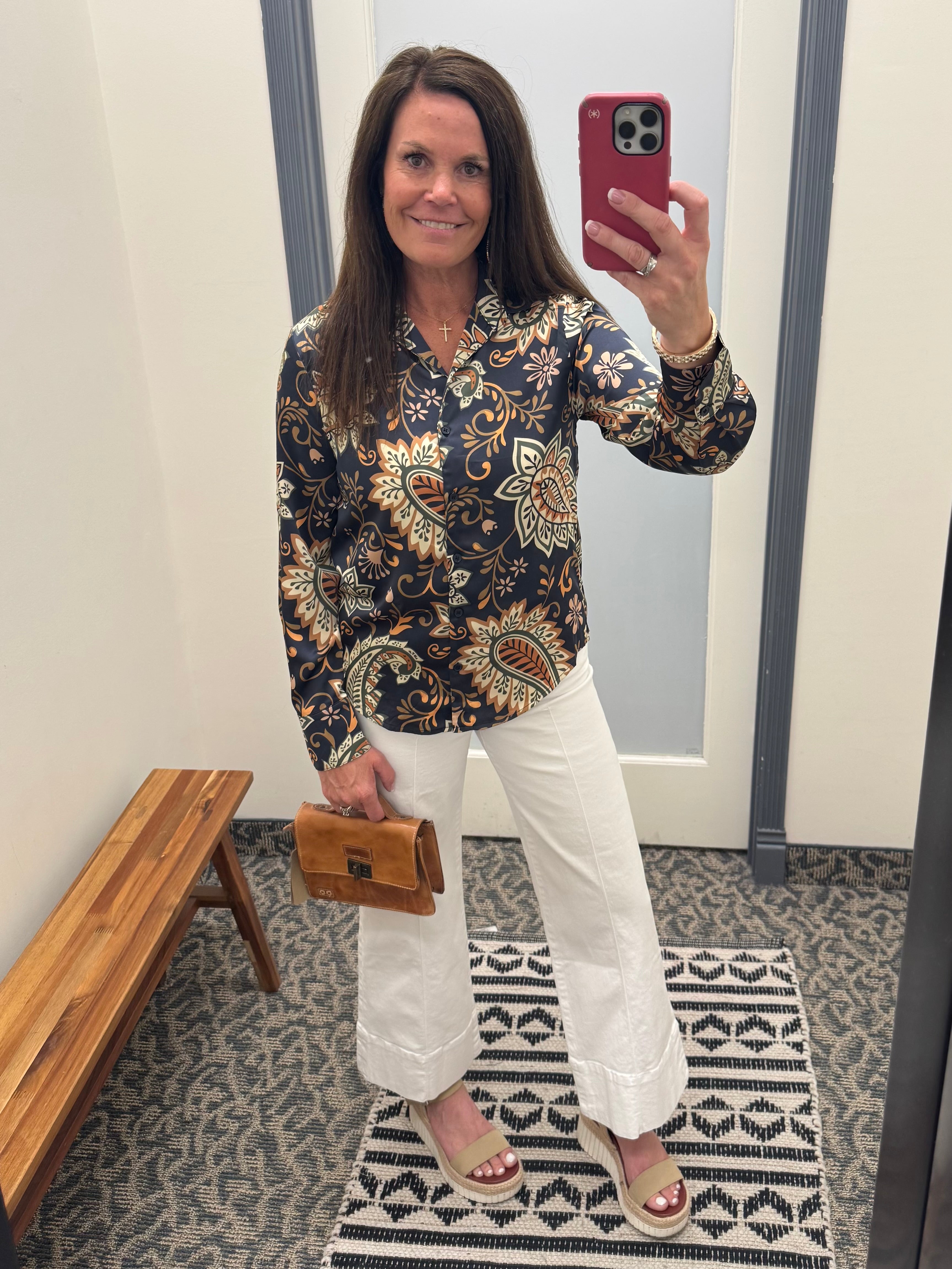 Midnight Bloom Blouse Tops- Blouses EE:SOME