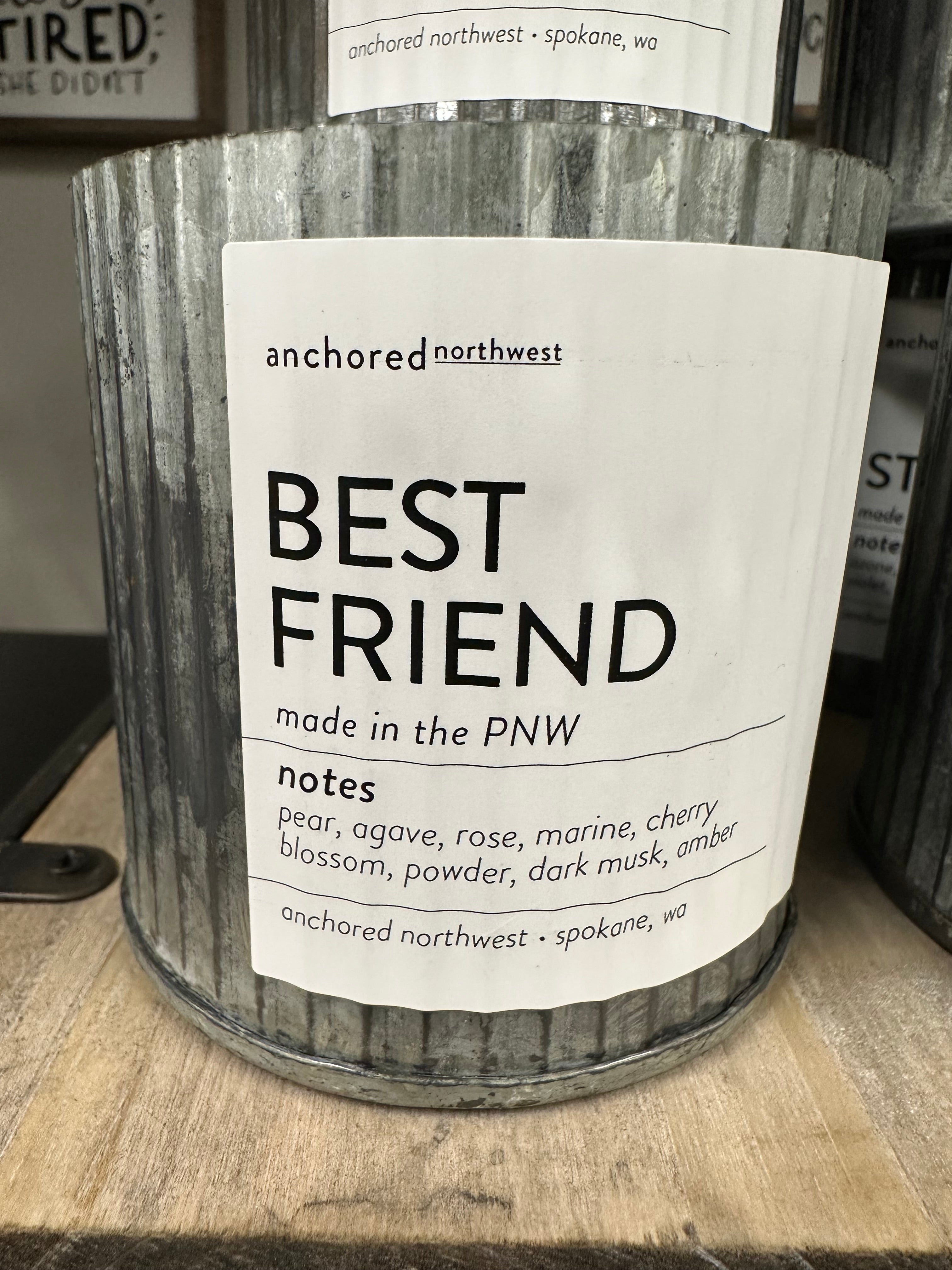 Anchored Northwest Wood Wick Candle 10oz. Home - Fragrance - Candles ANCHORED NORTHWEST