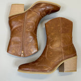 Tan Clorinda Boot Shoes- Boots & Booties MIA