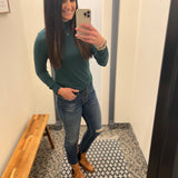 Evergreen Ribbed Liz Top Top - Tee THREAD & SUPPLY
