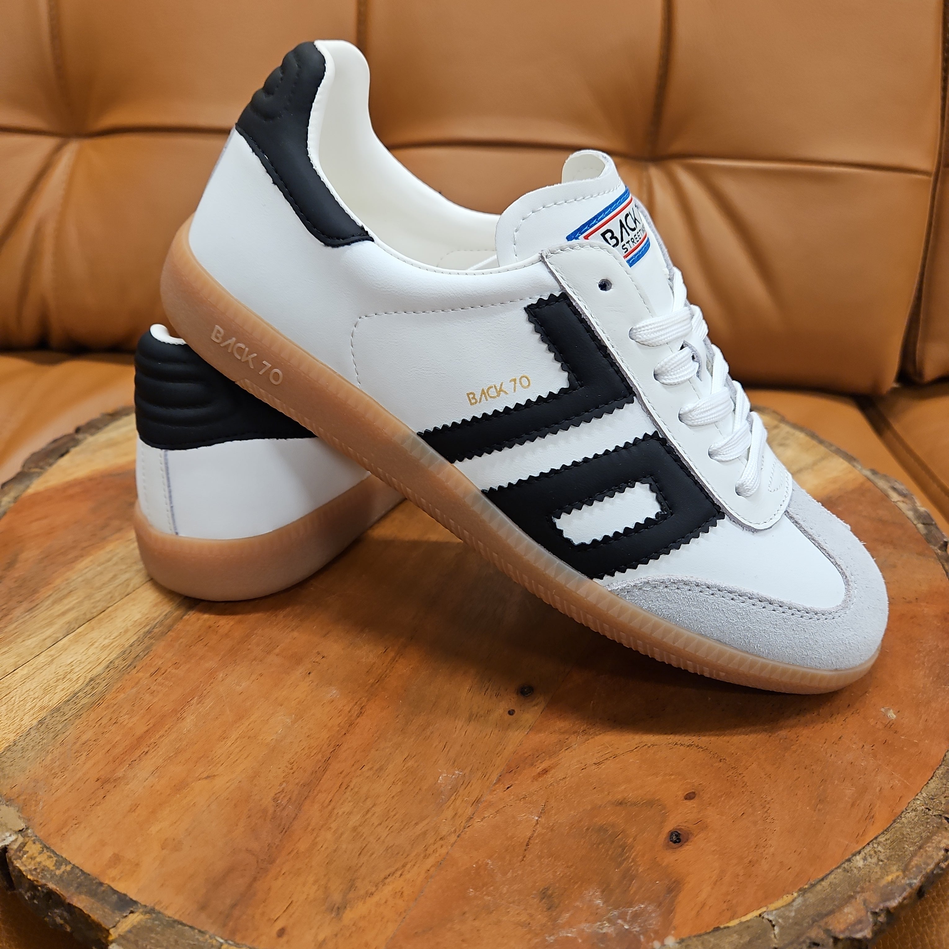 CLOUD White/Black Sneaker Shoes - Sneaker Back 70