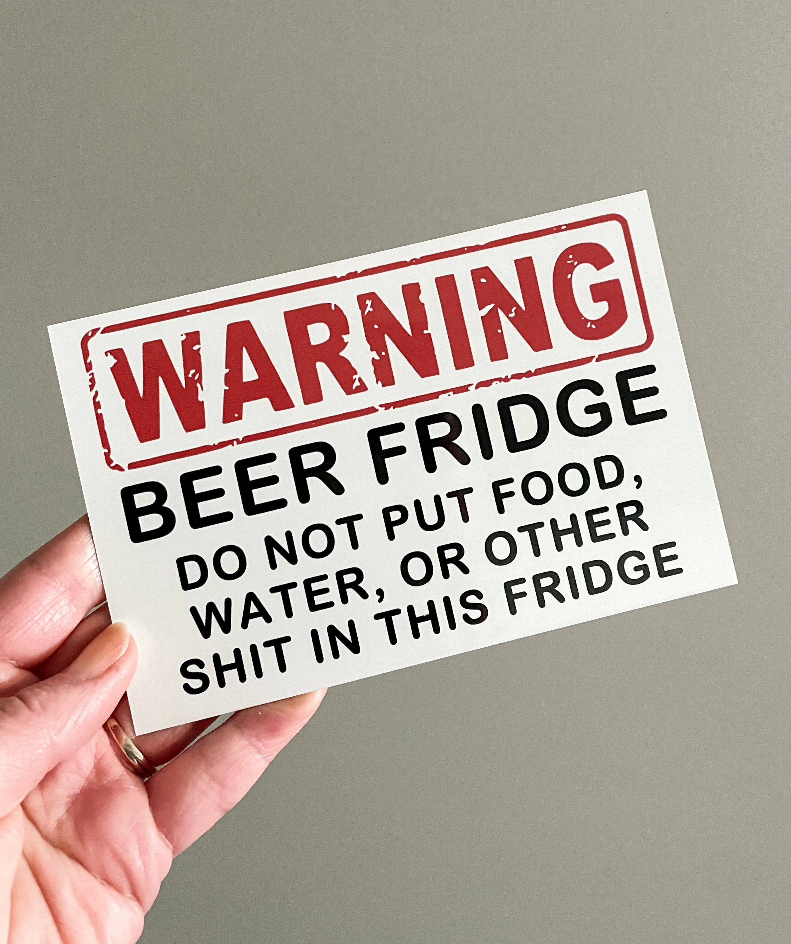 Beer Fridge Magnet Home- Decor A MONDAY IN MAY