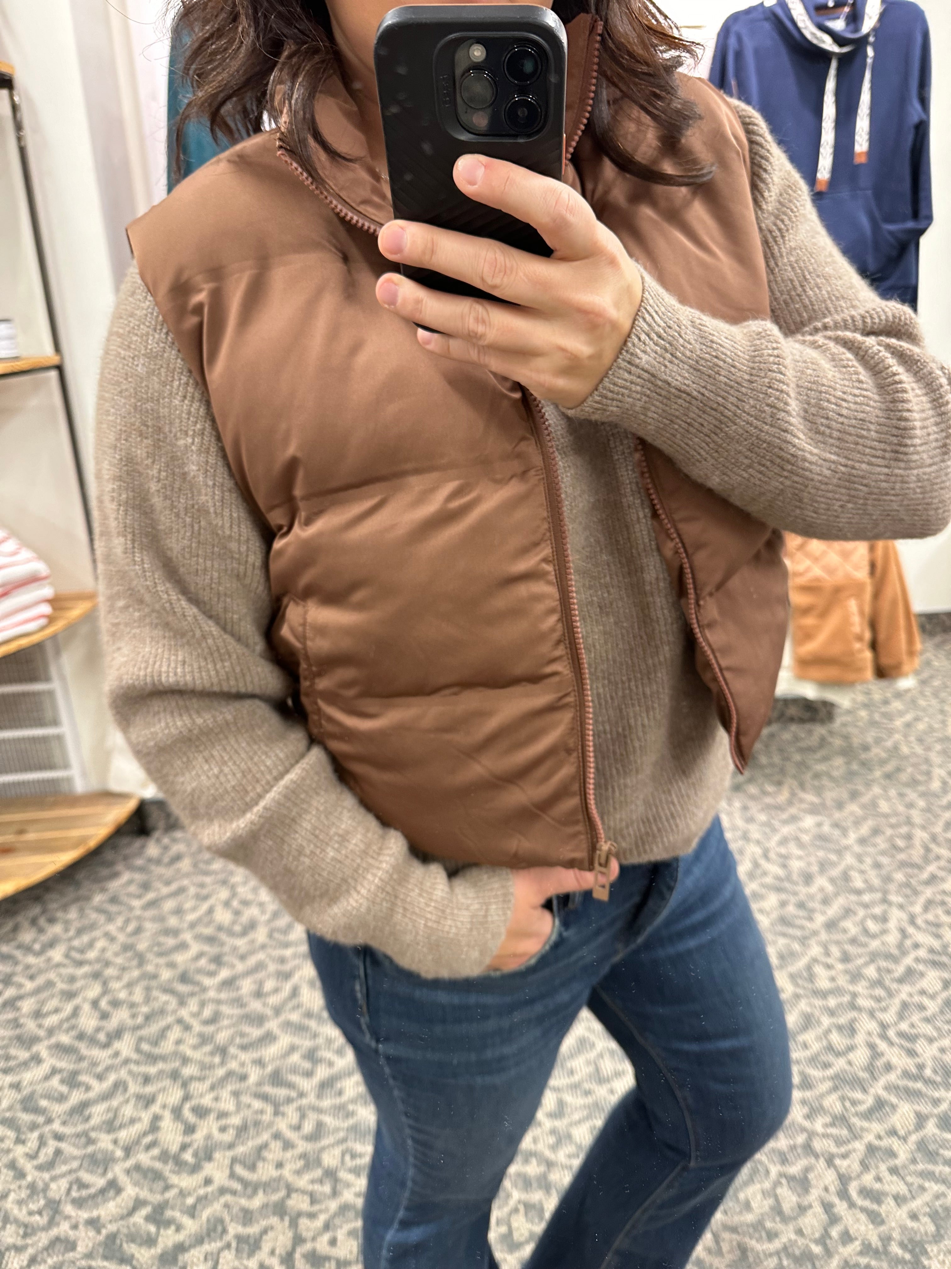 Cappacino Issey Vest Outerwear - Vest THREAD & SUPPLY