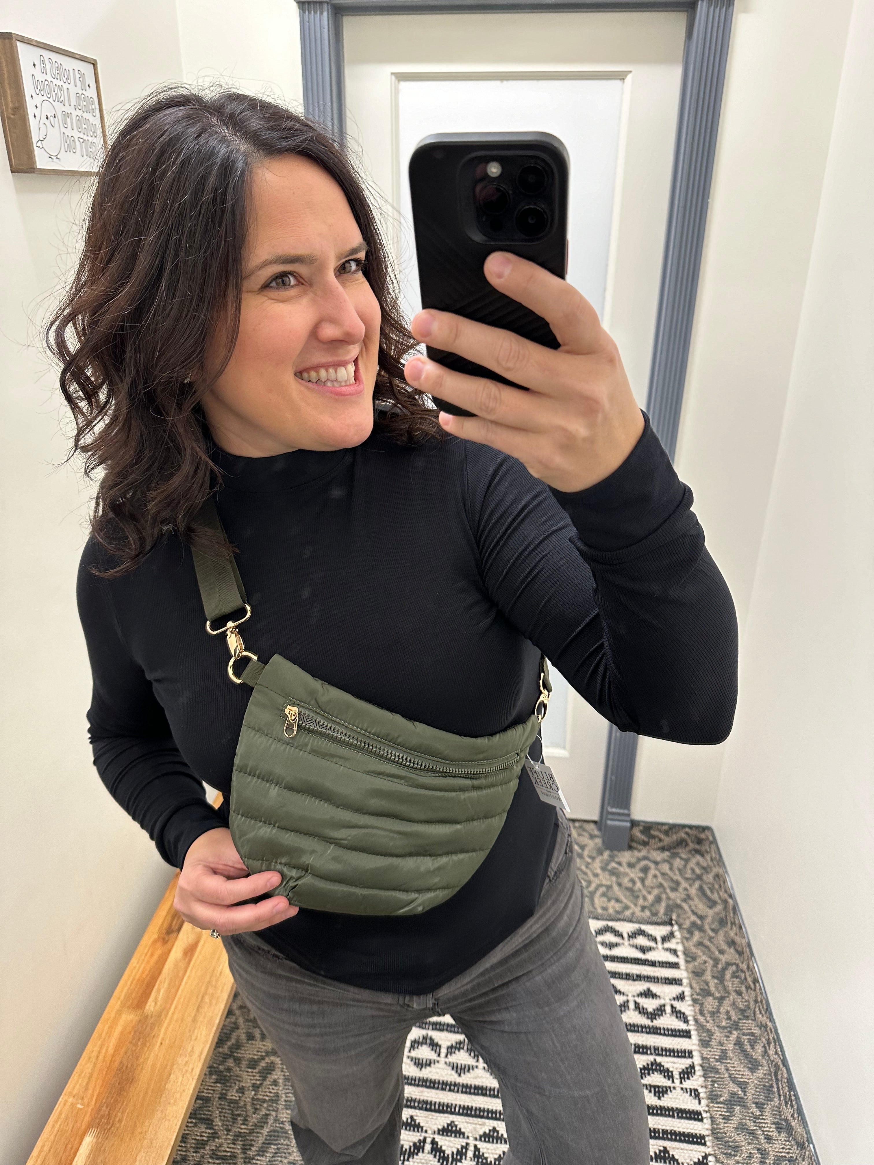 Jolie Puffer Belt Bag (8 colors) Bags- Purses PRETTY SIMPLE WHOLESALE