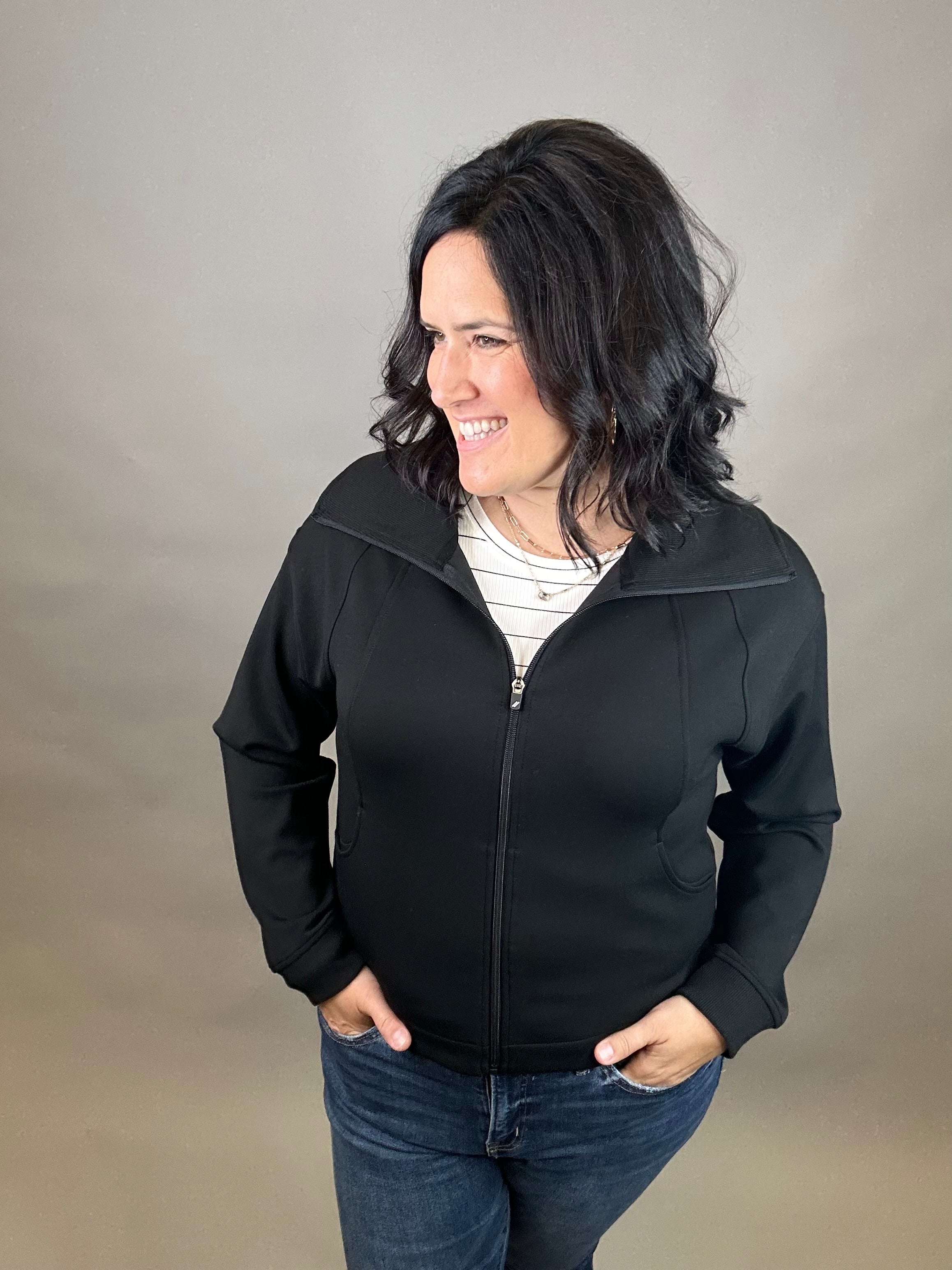 Black Doris Jacket Outerwear- Jackets THREAD & SUPPLY