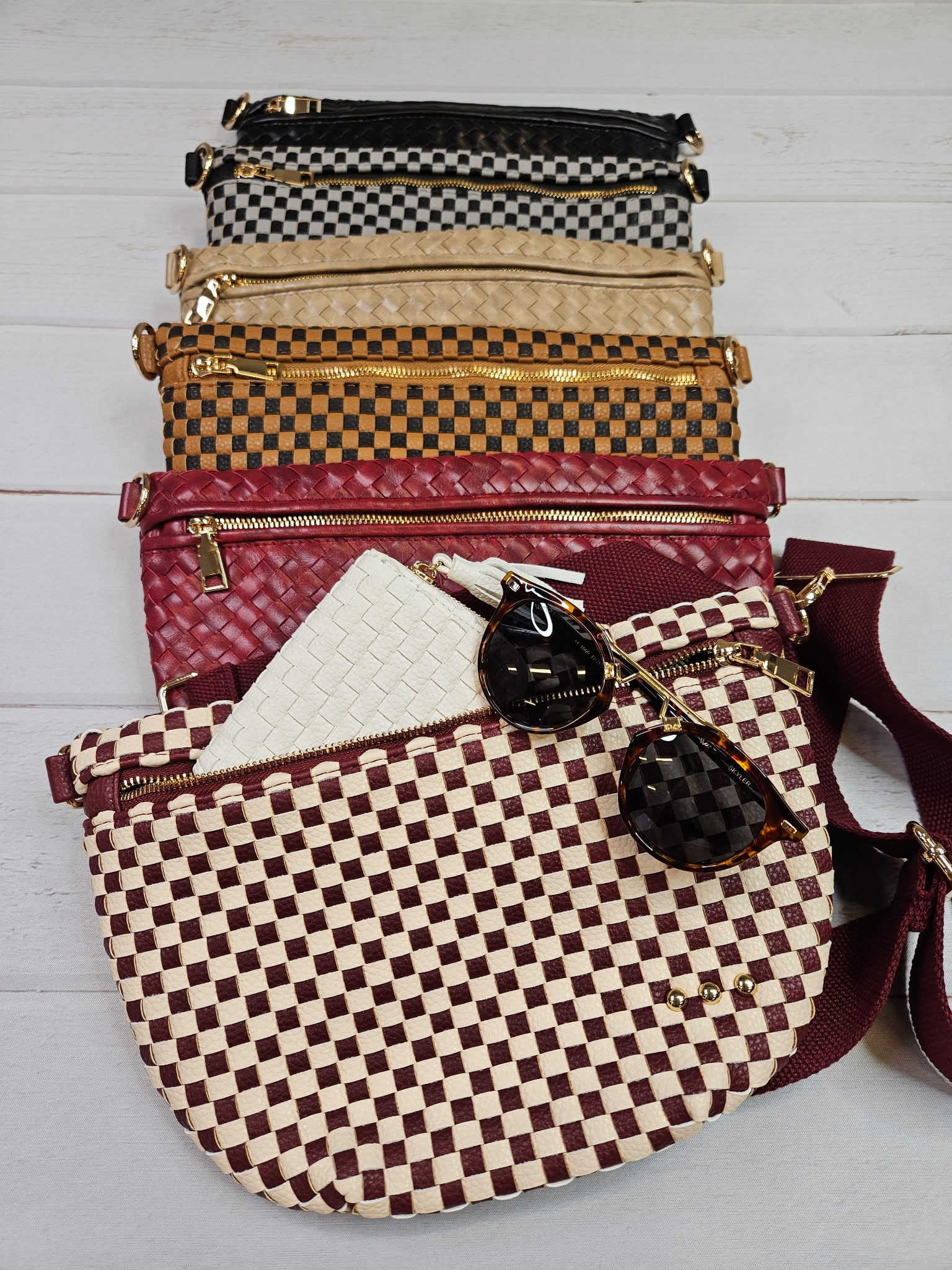 Westlyn Woven Bag (6 colors) Bags- Purses PRETTY SIMPLE WHOLESALE