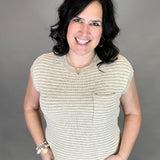 Beige Ivory Andie Top Tops- Blouses THREAD & SUPPLY