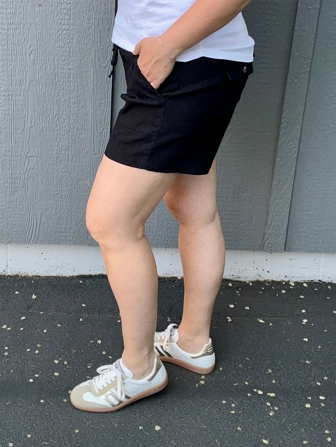 Black Katana Short Bottoms - Shorts KUT FROM THE KLOTH