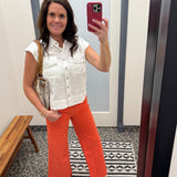 Tangerine Meg Wide Leg Jeans Bottoms - Pants KUT FROM THE KLOTH