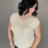 Beige Ivory Andie Top Tops- Blouses THREAD & SUPPLY