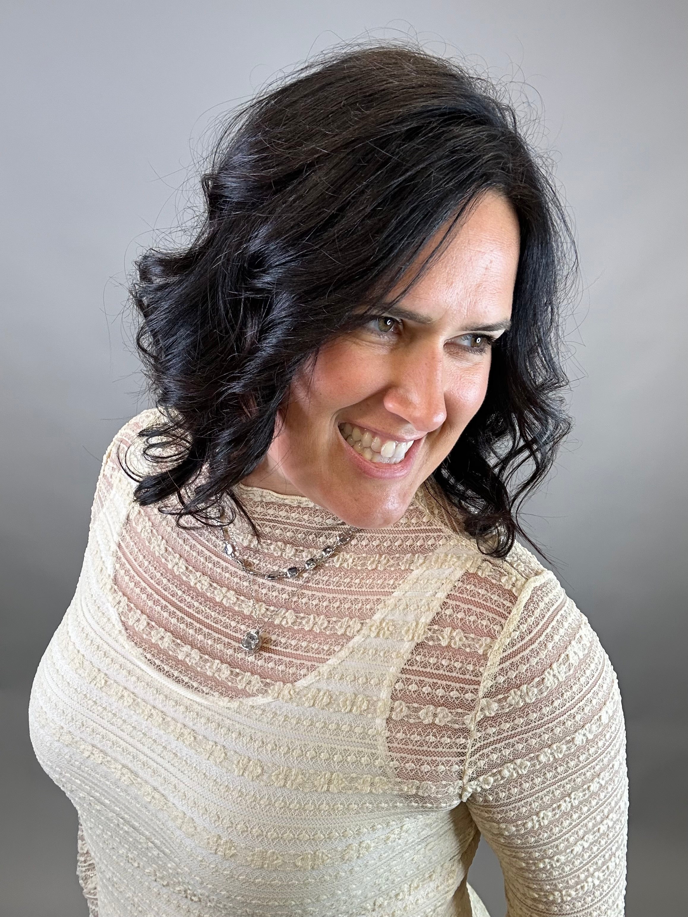 Butter Yellow Sheer Lace Top Tops- Blouses EE:SOME