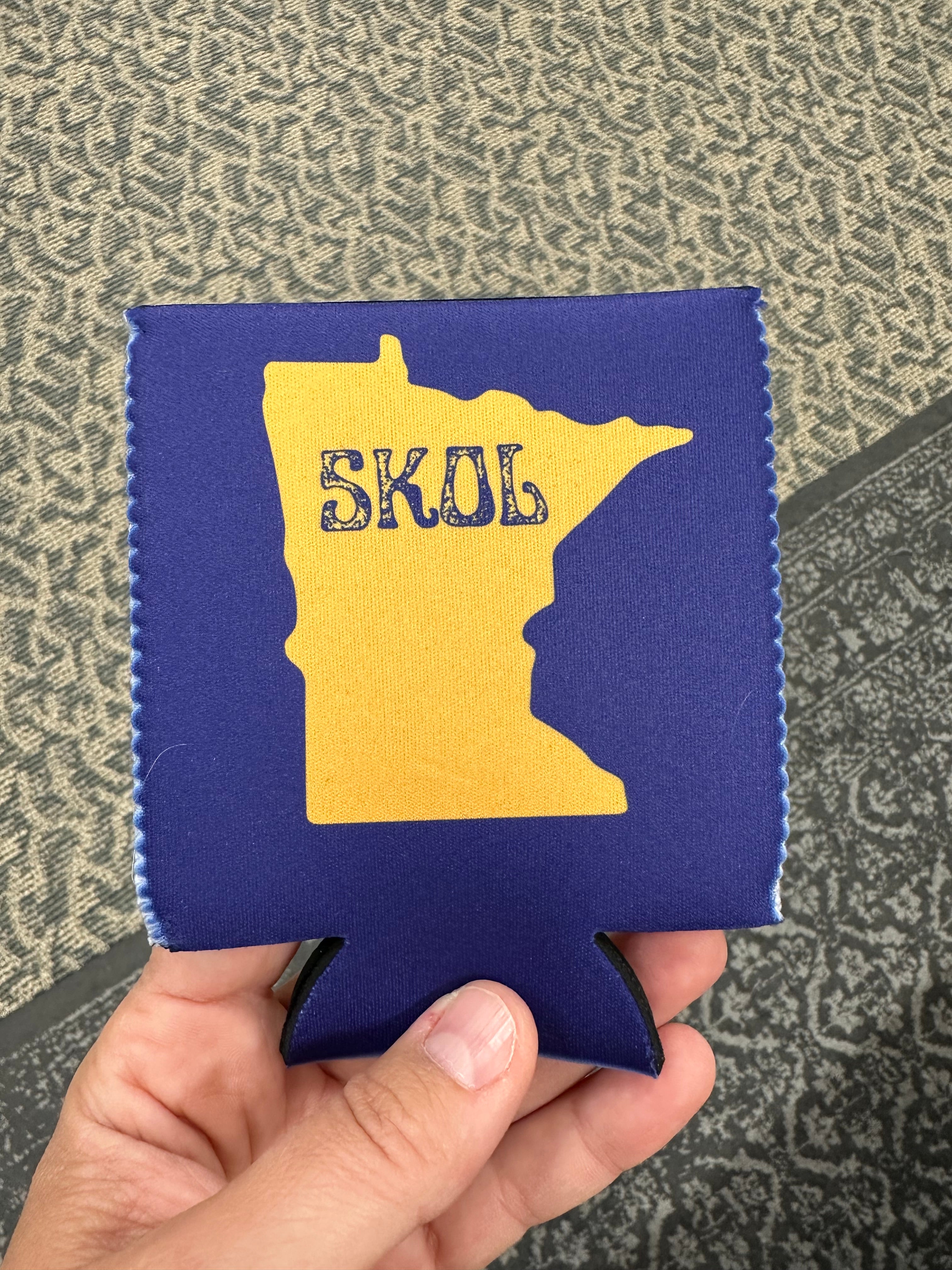 Skol Football Coozies Home- Drinkware A MONDAY IN MAY
