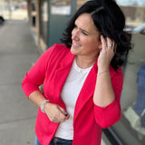 Dragon Fruit Blazer Jacket Outerwear- Blazers DEAR SCARLETT