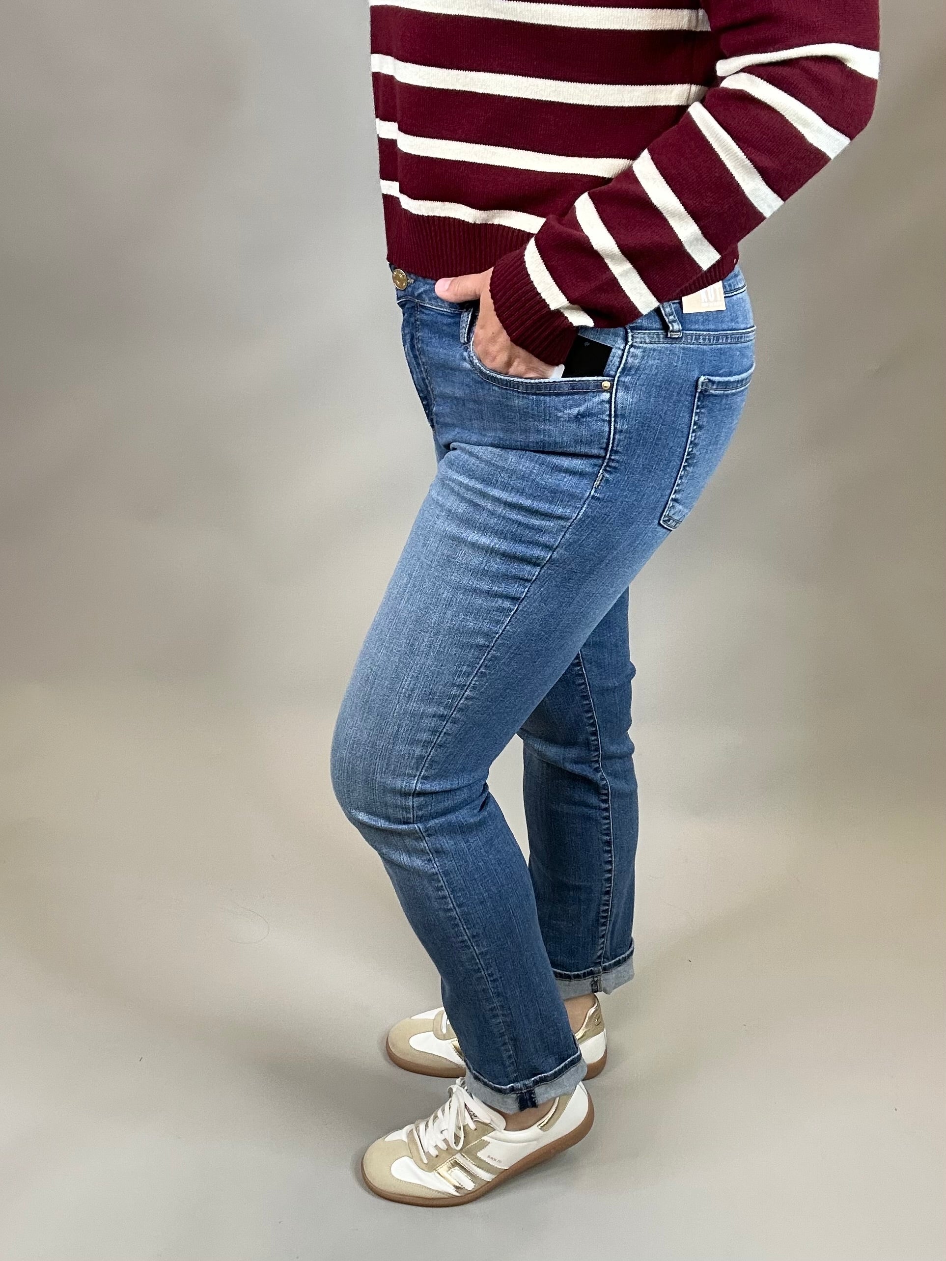 Incandescent Catherine Boyfriend Jeans Bottom- Pants KUT FROM THE KLOTH