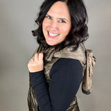 Hazelnut Long Quilted Vest Outerwear - Vest Anorak