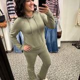Vetiver Rib Izzy Pants Bottom- Pants THREAD & SUPPLY