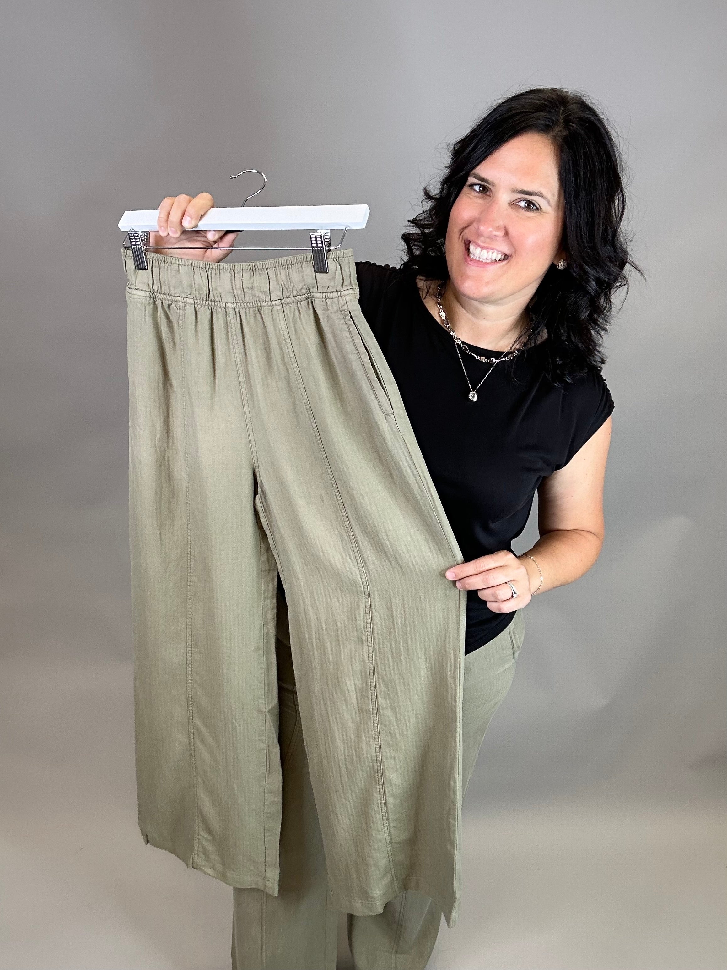 Olive June Pants Bottom- Pants THREAD & SUPPLY