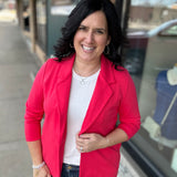 Dragon Fruit Blazer Jacket Outerwear- Blazers DEAR SCARLETT