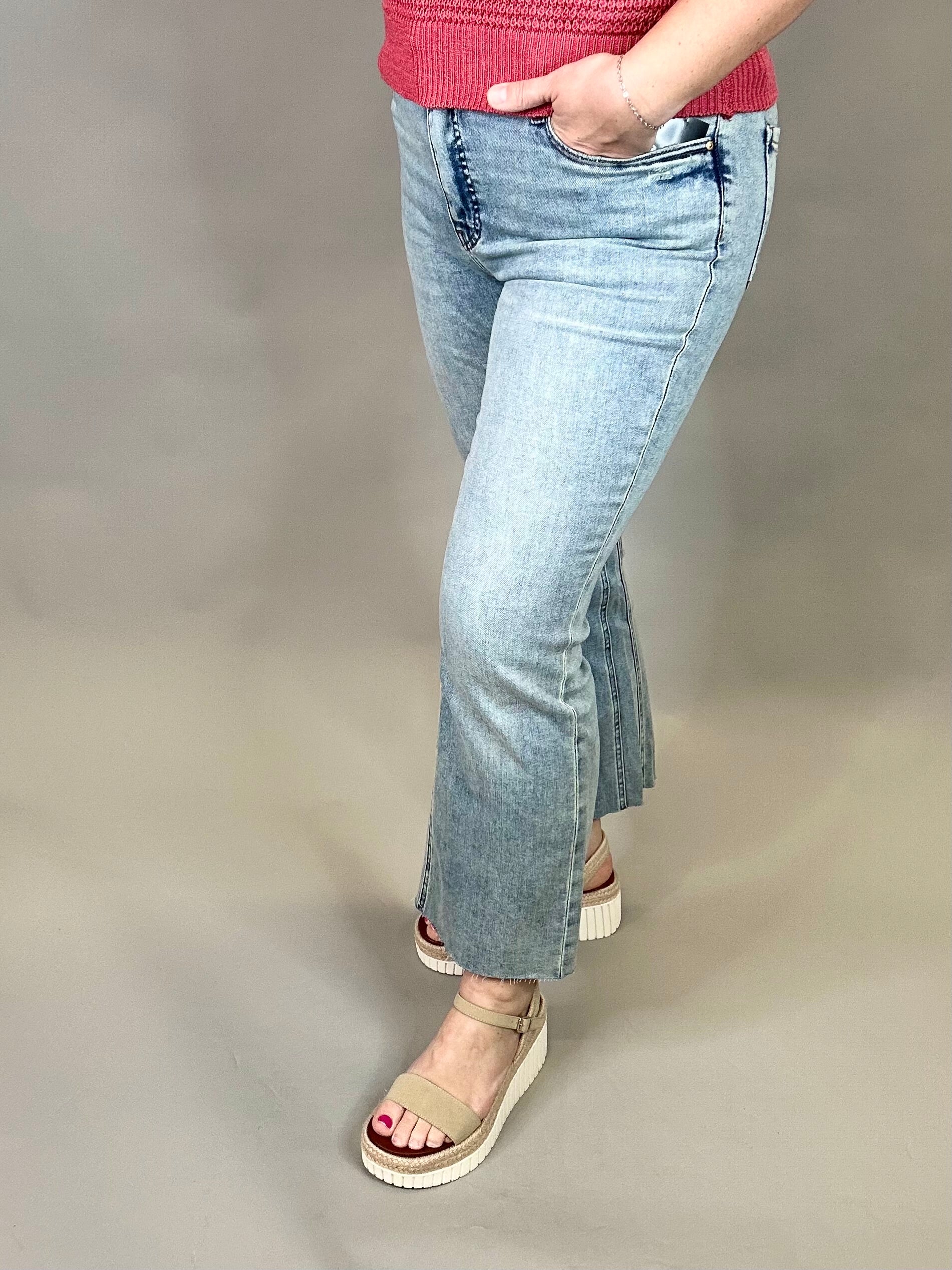 Kelsey Devotion Med Base Ankle Flare Bottom- Pants KUT FROM THE KLOTH
