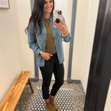 Dark Olive Asher Tee Top - Tee THREAD & SUPPLY