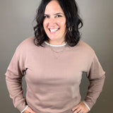 Mauve Carmine Top