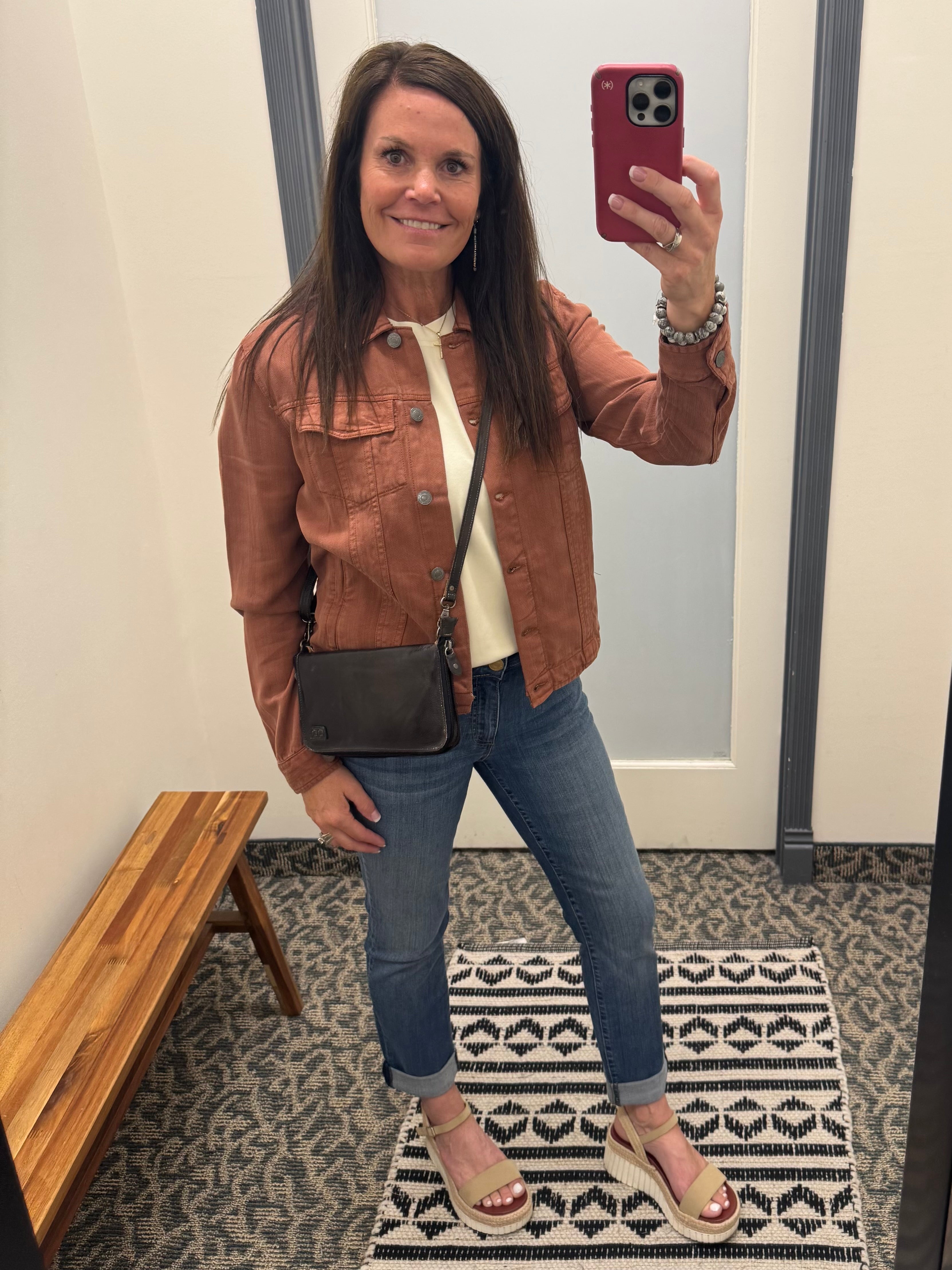 Rustic Brown Jackie Jacket Outerwear- Jackets THREAD & SUPPLY
