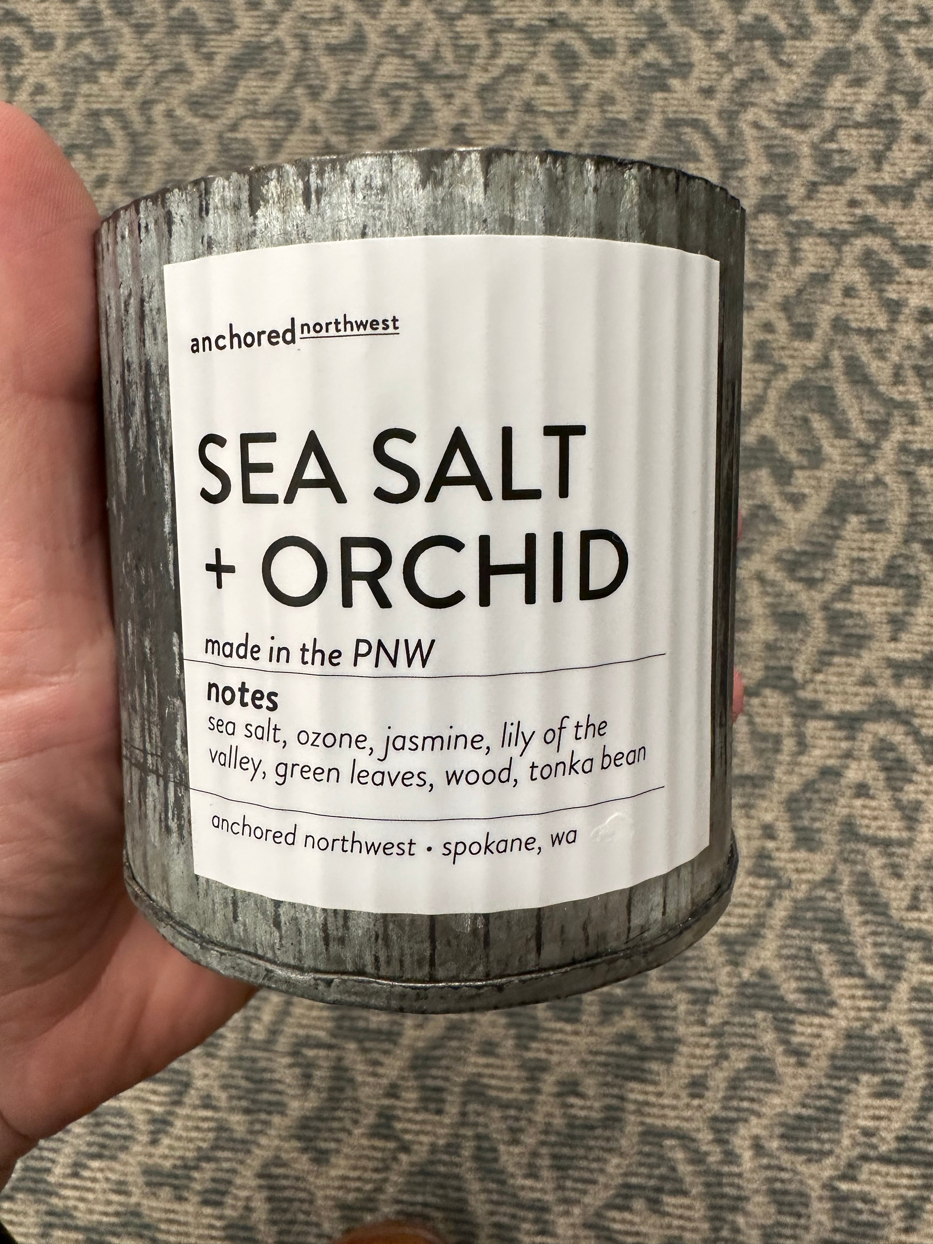 Anchored Northwest Wood Wick Candle 10oz. Home - Fragrance - Candles ANCHORED NORTHWEST