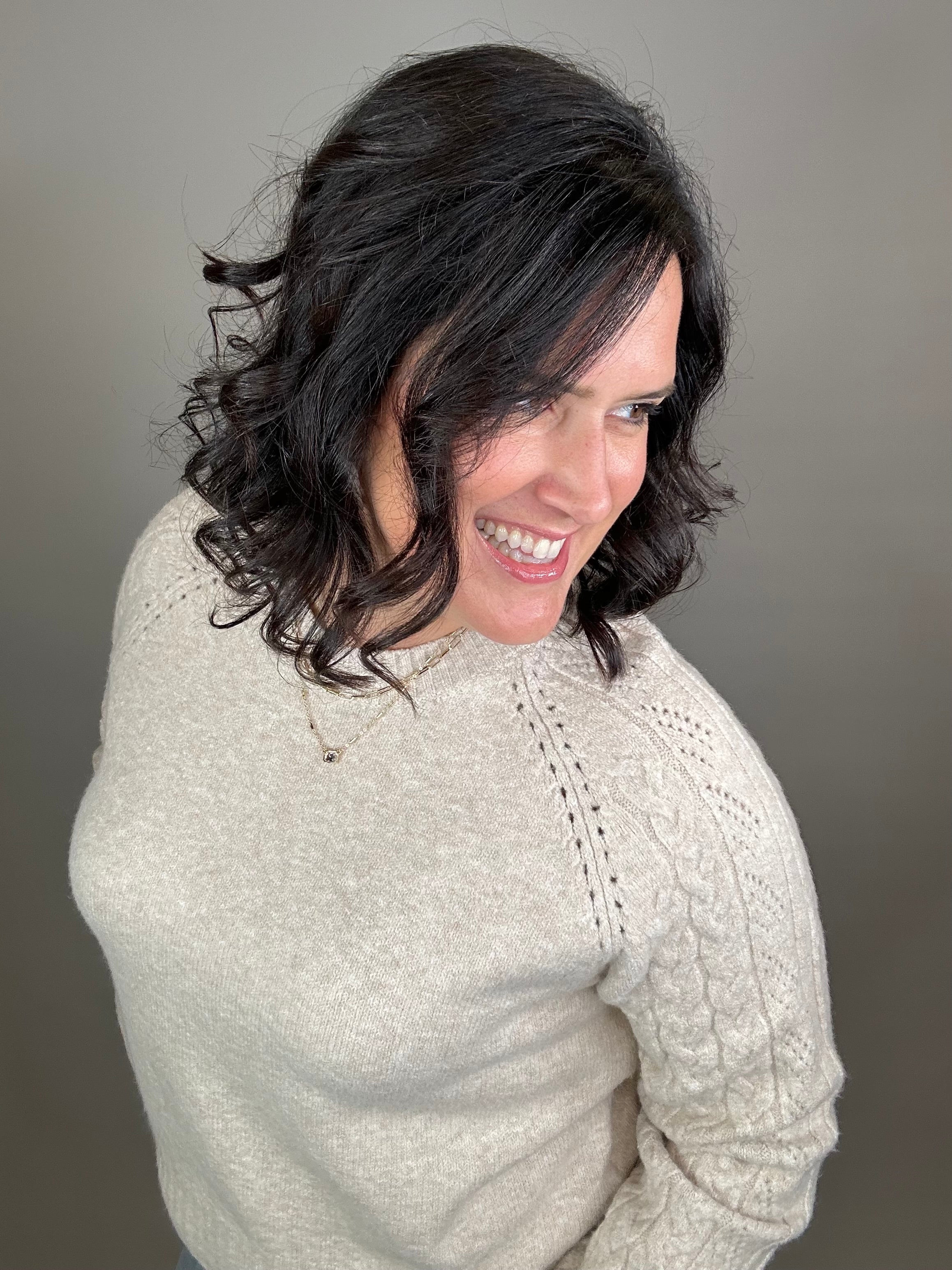 Heather Frappe Zoey Sweater Top - Sweater THREAD & SUPPLY