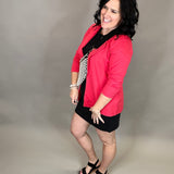 Dragon Fruit Blazer Jacket Outerwear- Blazers DEAR SCARLETT