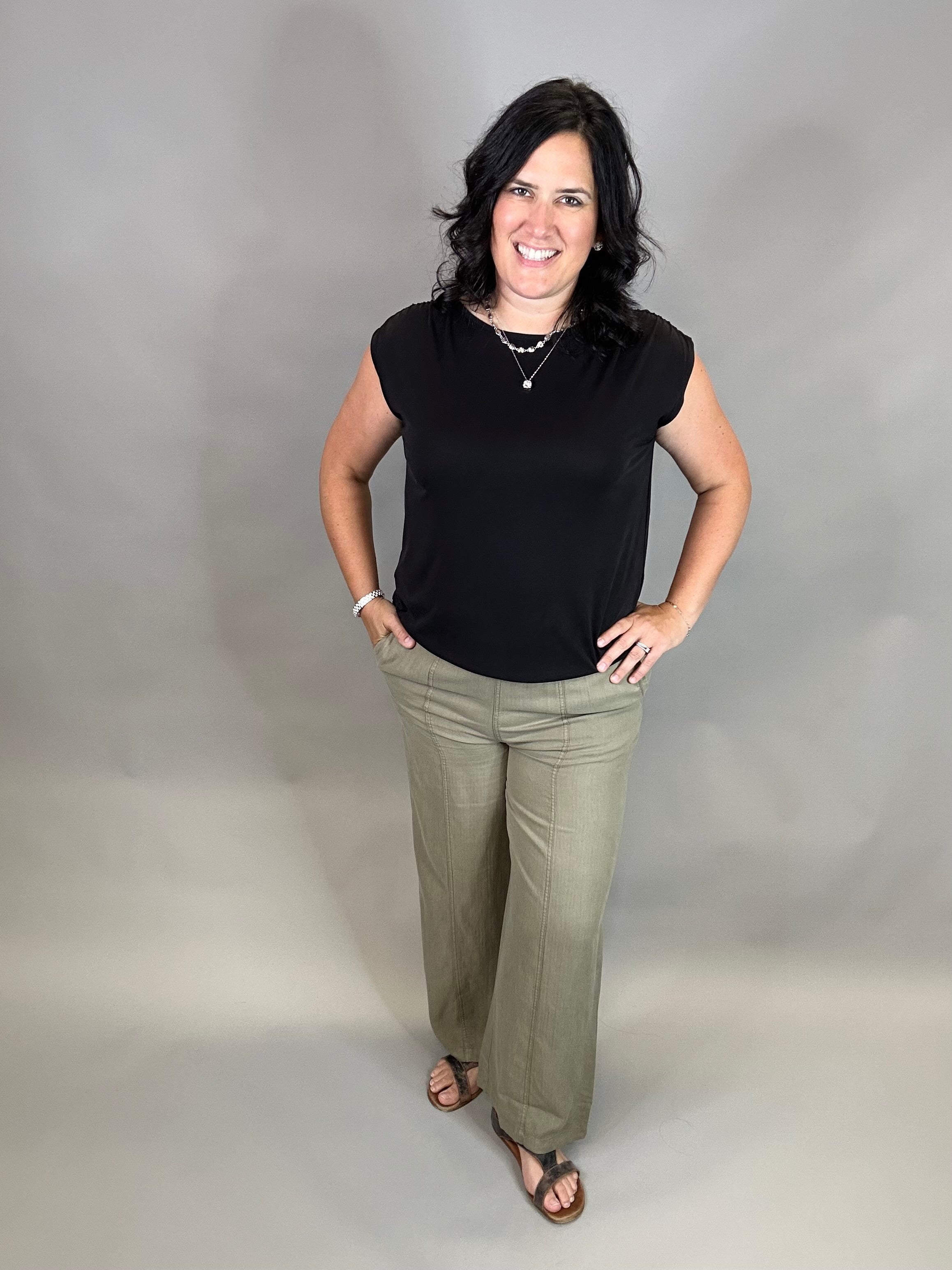 Olive June Pants Bottom- Pants THREAD & SUPPLY