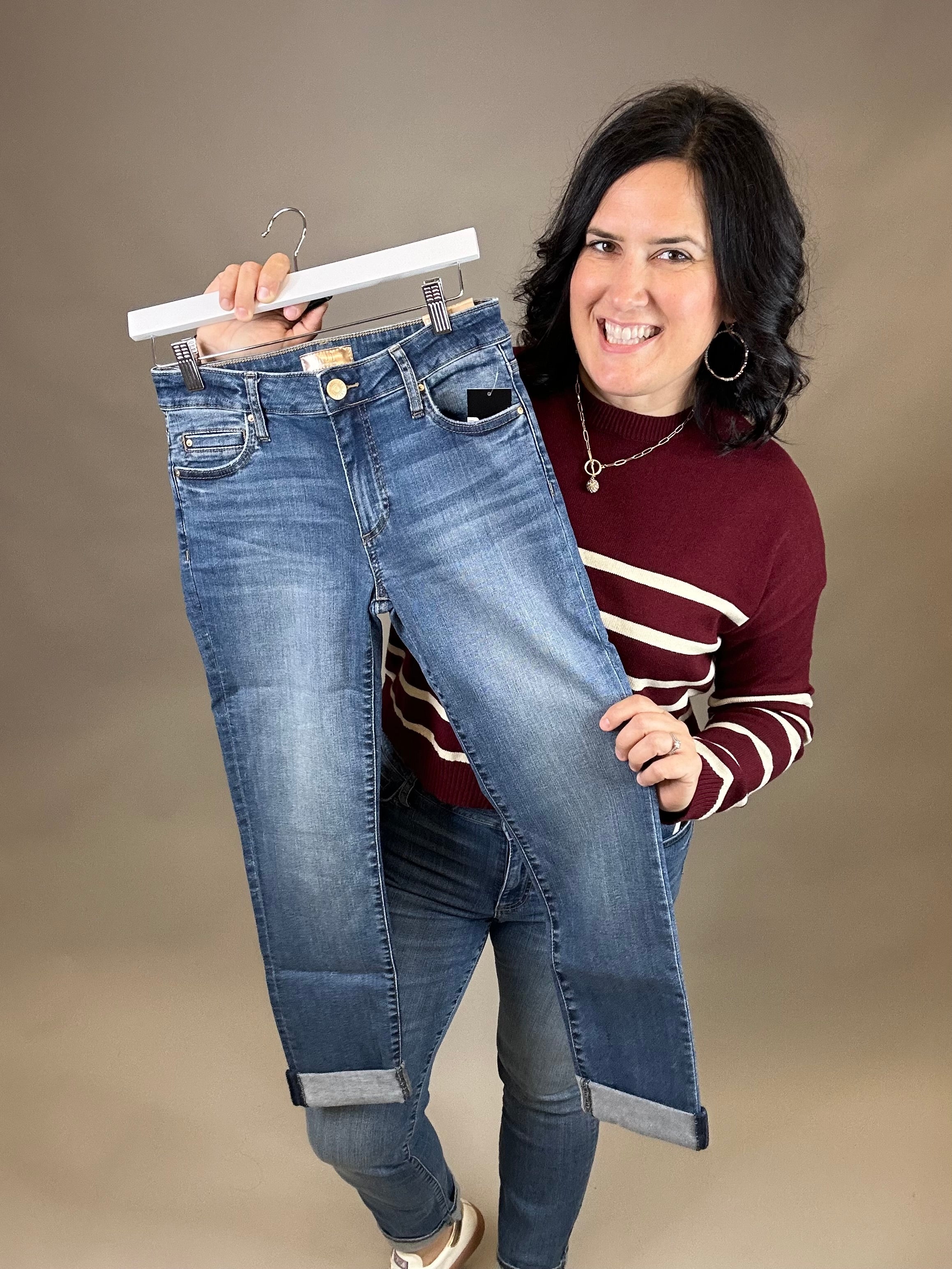 Incandescent Catherine Boyfriend Jeans Bottom- Pants KUT FROM THE KLOTH