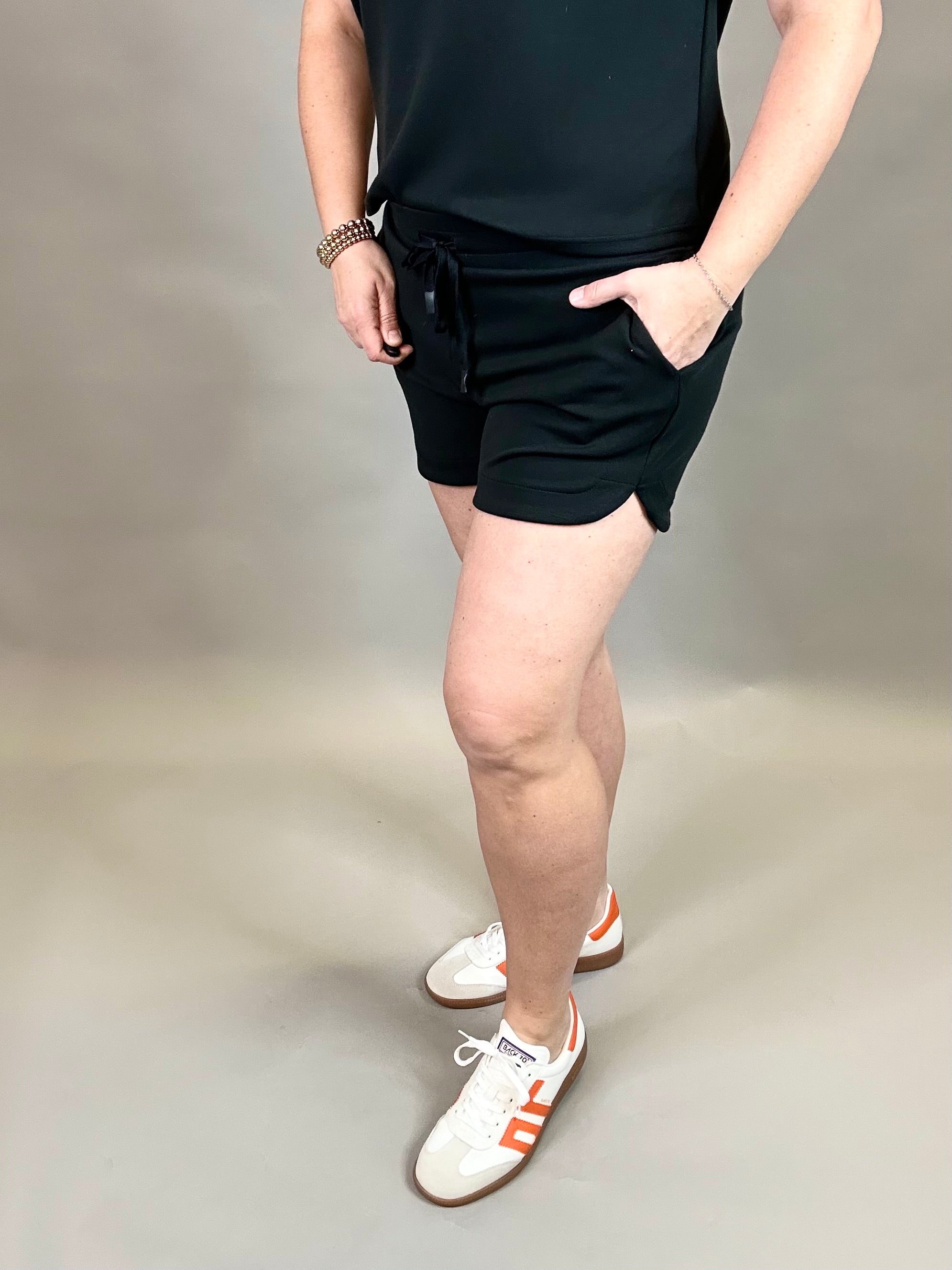 Black Rosie Shorts Bottoms - Shorts THREAD & SUPPLY