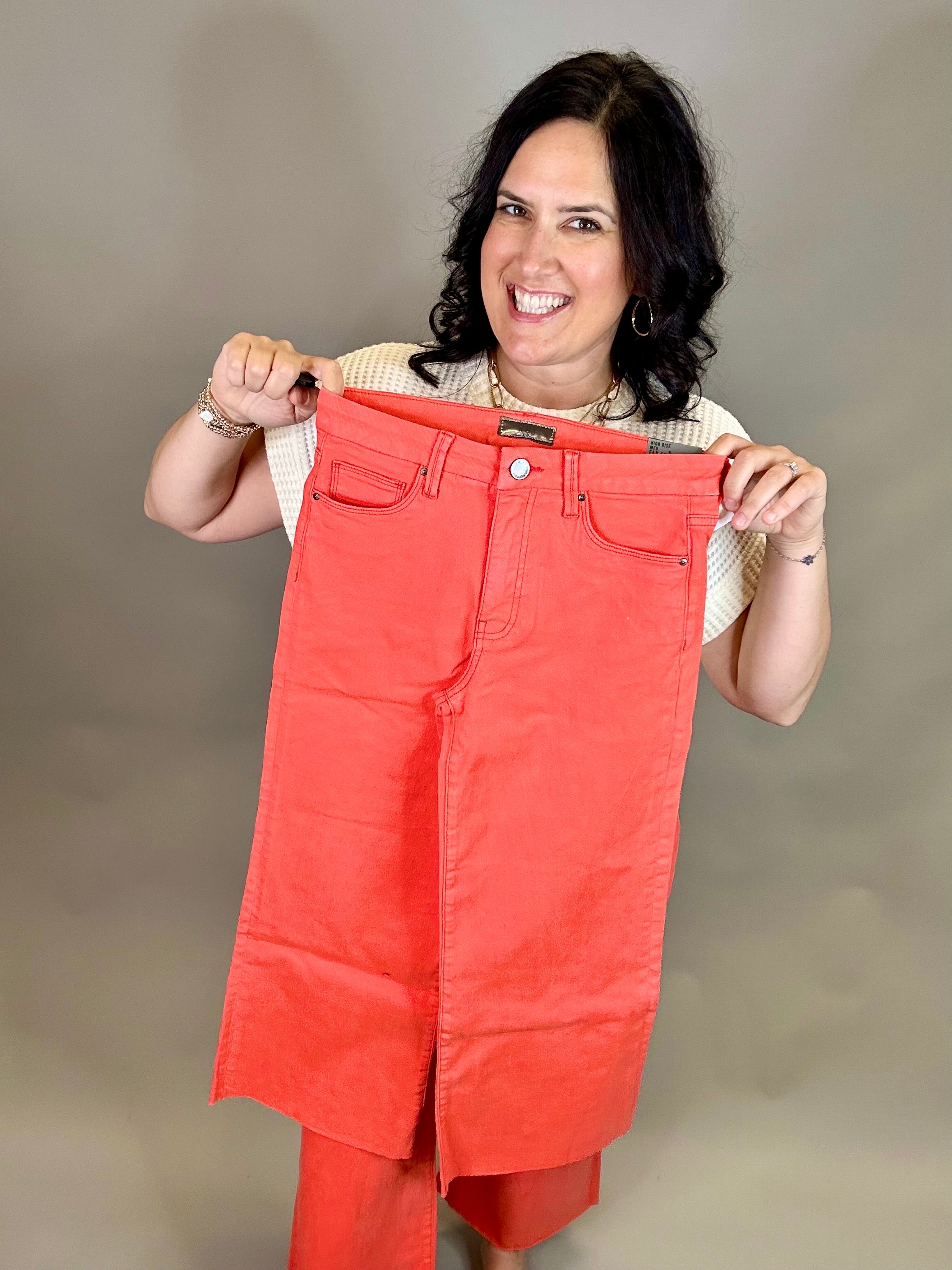 Tangerine Meg Wide Leg Jeans Bottoms - Pants KUT FROM THE KLOTH