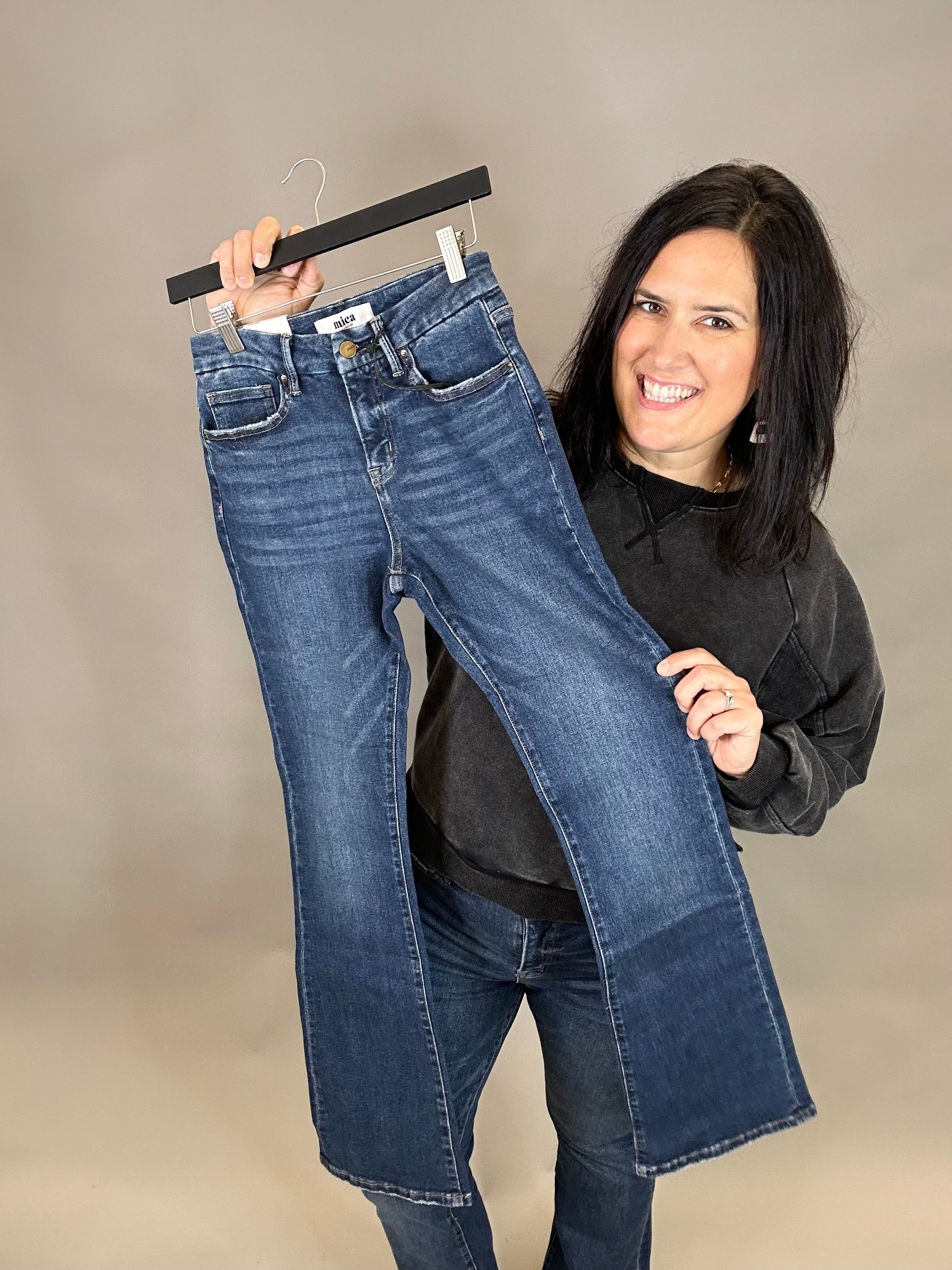 Quartet Boot Cut Jeans Bottoms - Pants MICA DENIM