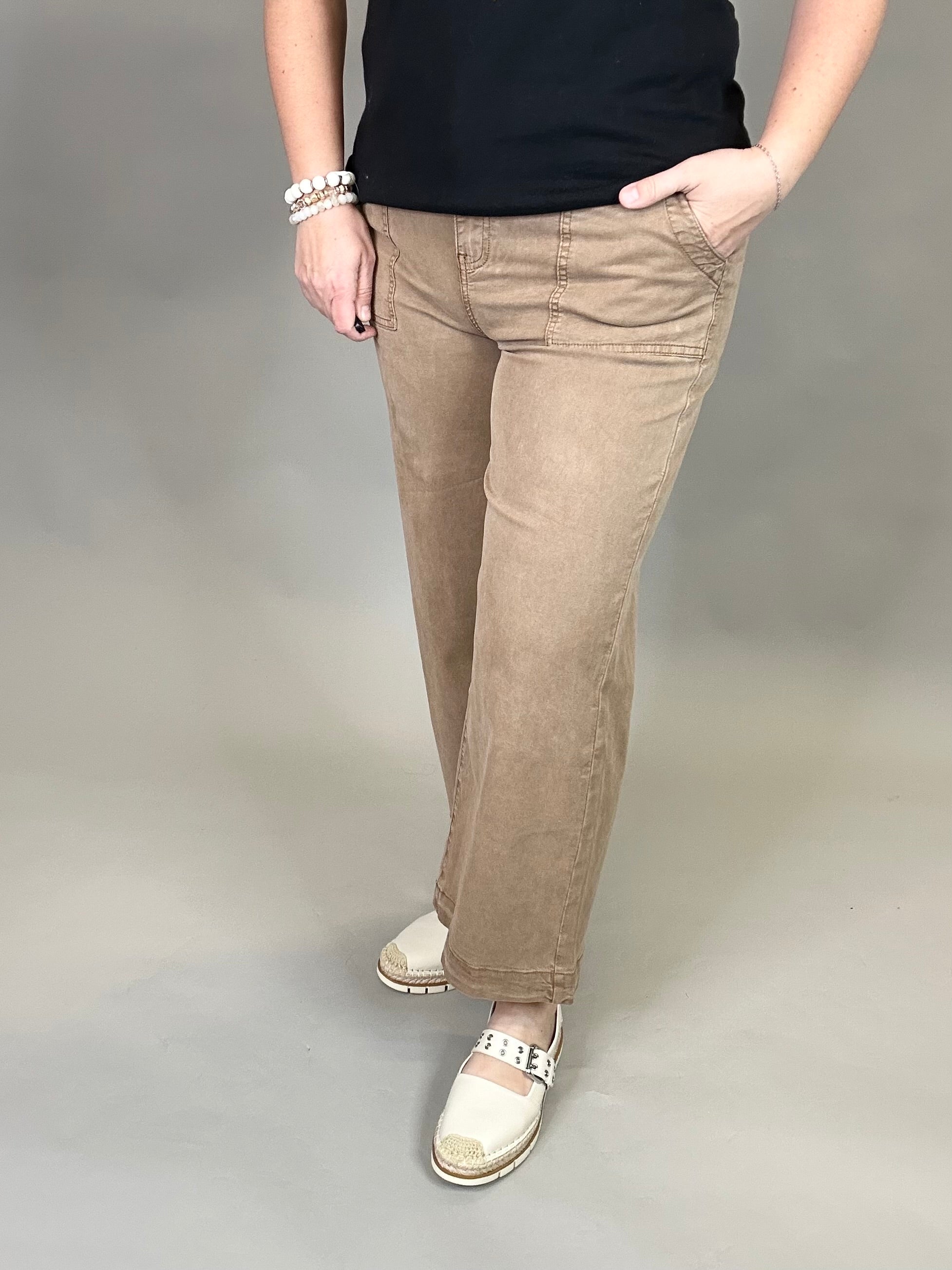 Toffee Loretta Pants Bottoms - Pants THREAD & SUPPLY
