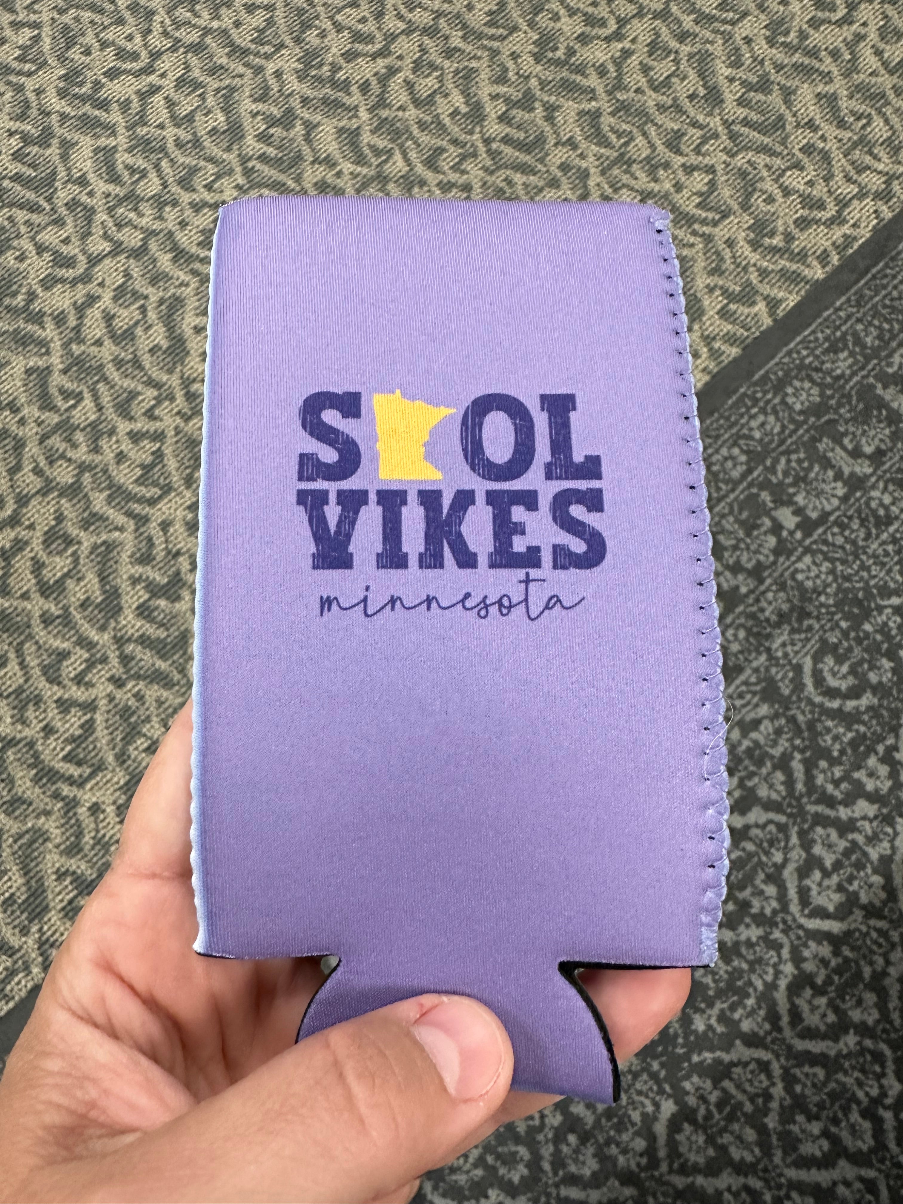 Skol Football Coozies Home- Drinkware A MONDAY IN MAY