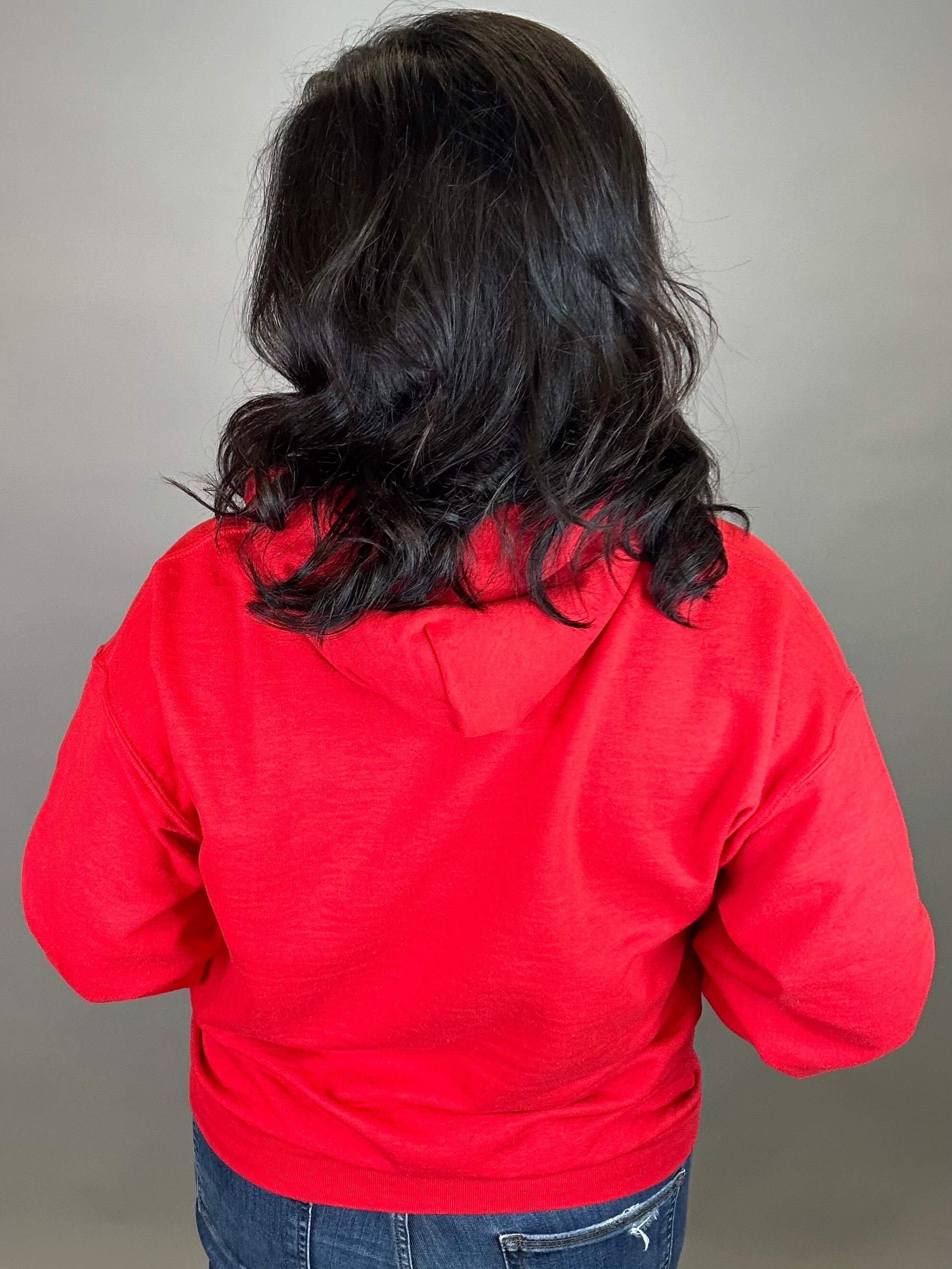 Shakopee Red Hoodie Tops- Sweatshirt WINDMILL GYPSY