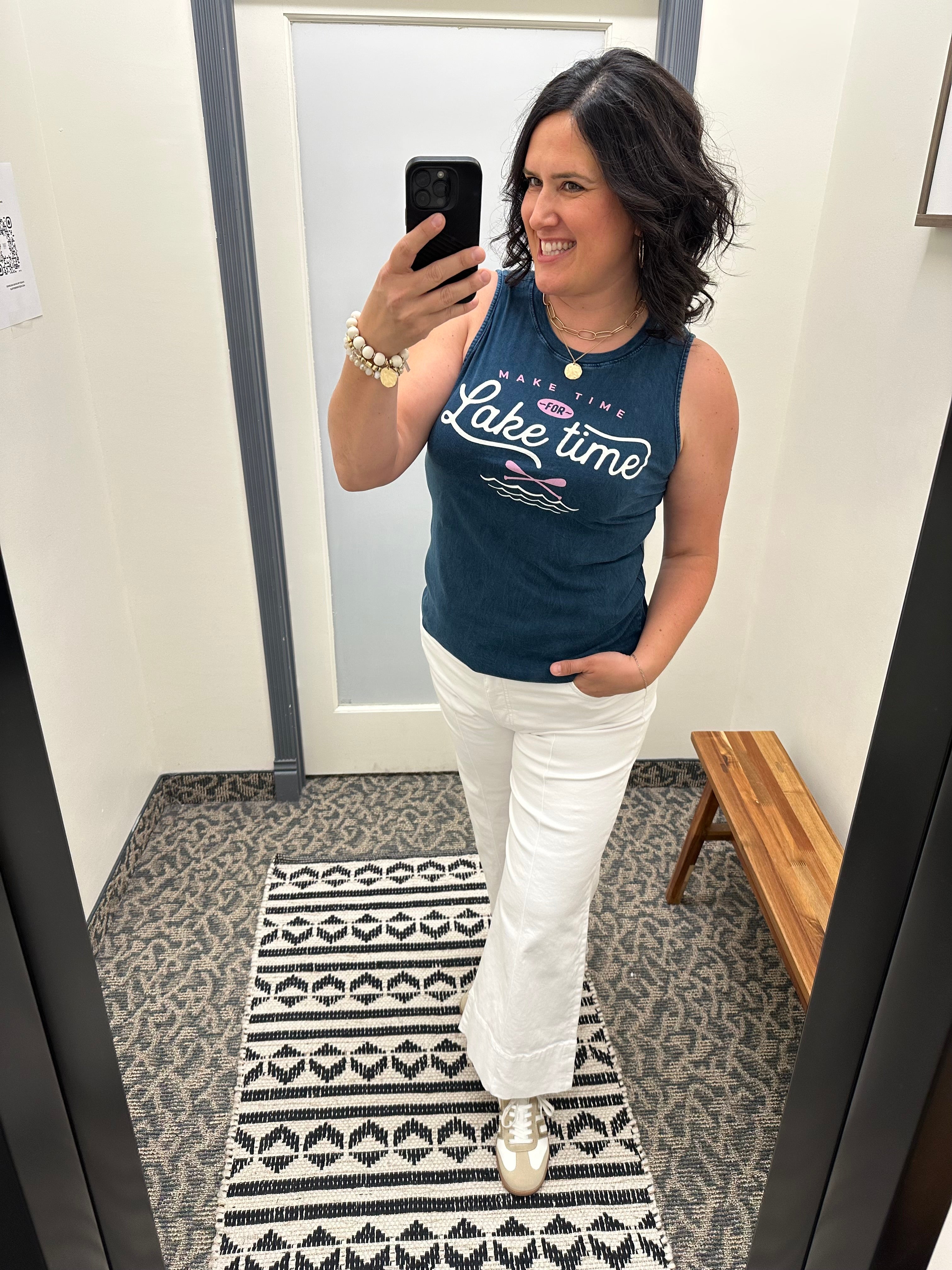 White Pin Tuck Meg Wide Leg Jeans Bottom- Pants KUT FROM THE KLOTH