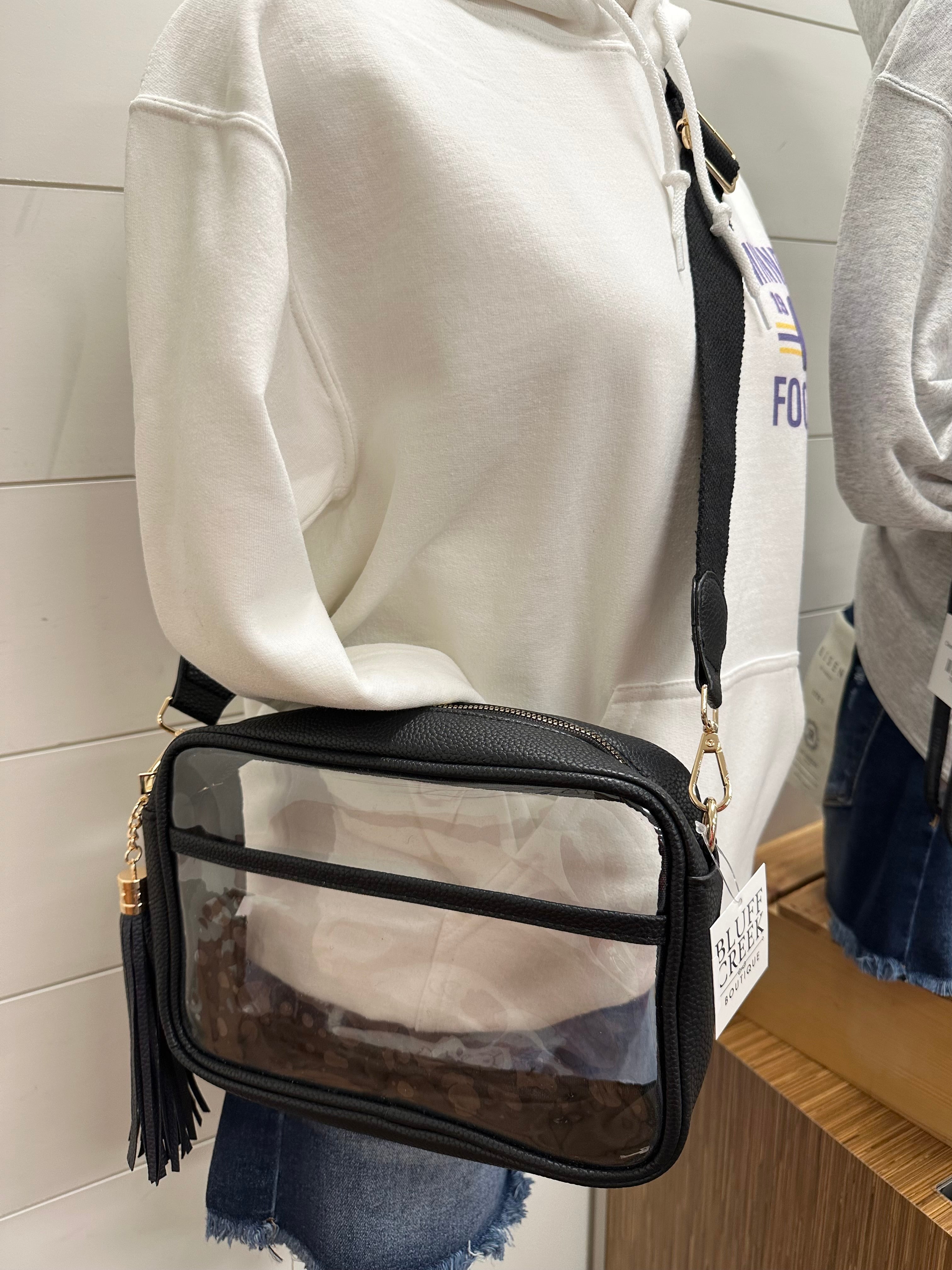 Clear Cross Body Camera Bag Bags- Purses HANA