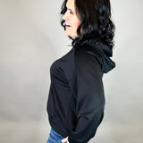 Black Seaside Hoodie Tops- Sweatshirts DEAR SCARLETT