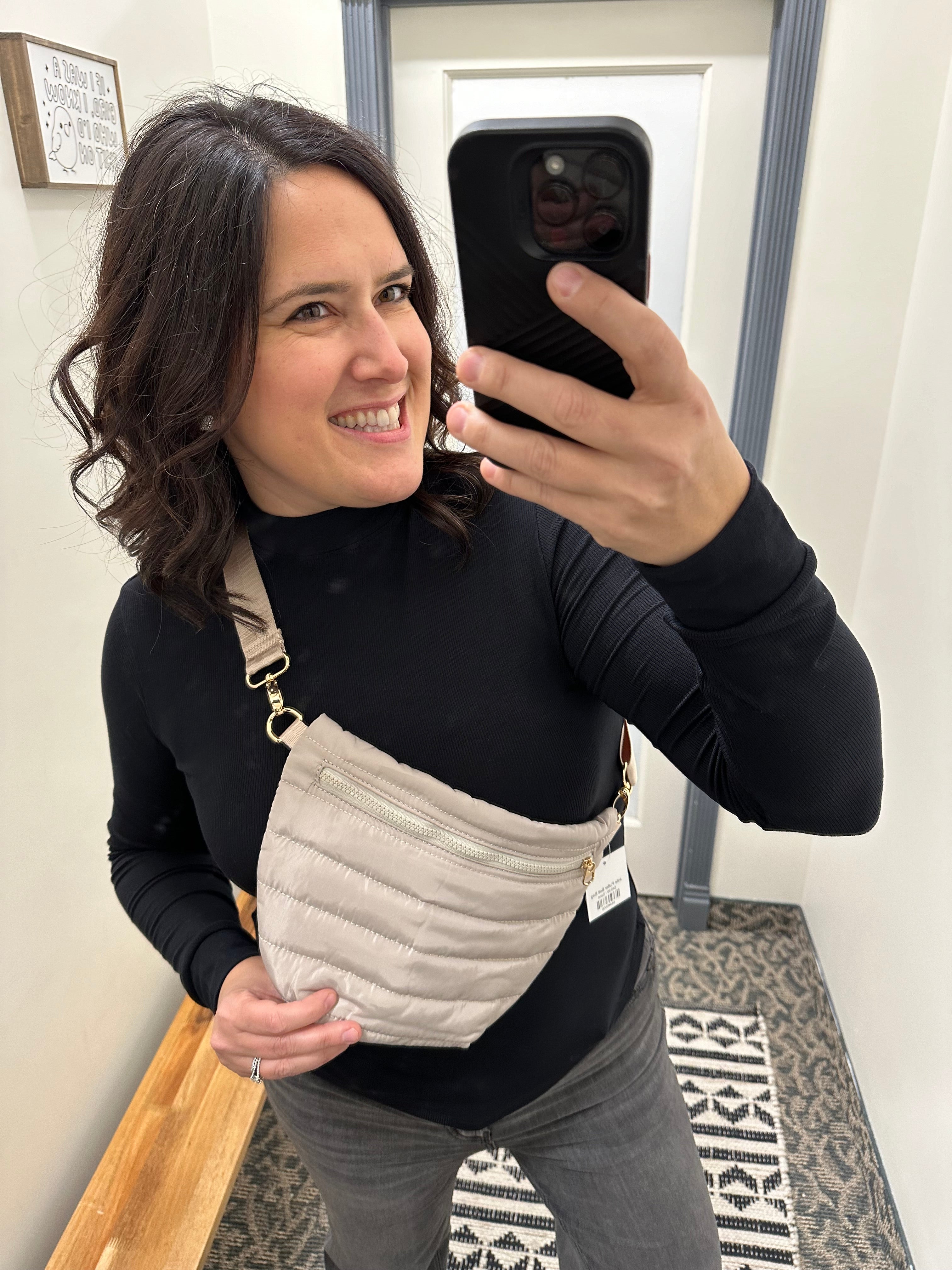 Jolie Puffer Belt Bag (8 colors) Bags- Purses PRETTY SIMPLE WHOLESALE