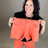 Tangerine Jane Long Short Bottoms - Shorts KUT FROM THE KLOTH